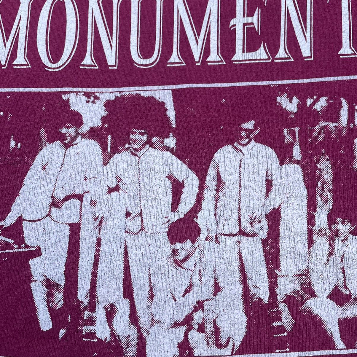 Band Tees × Vintage 🔥Trash🔥Vintage 90s Monuments Pillars Of Sound Promo Tee Size US XL / EU 56 / 4 - 3 Thumbnail
