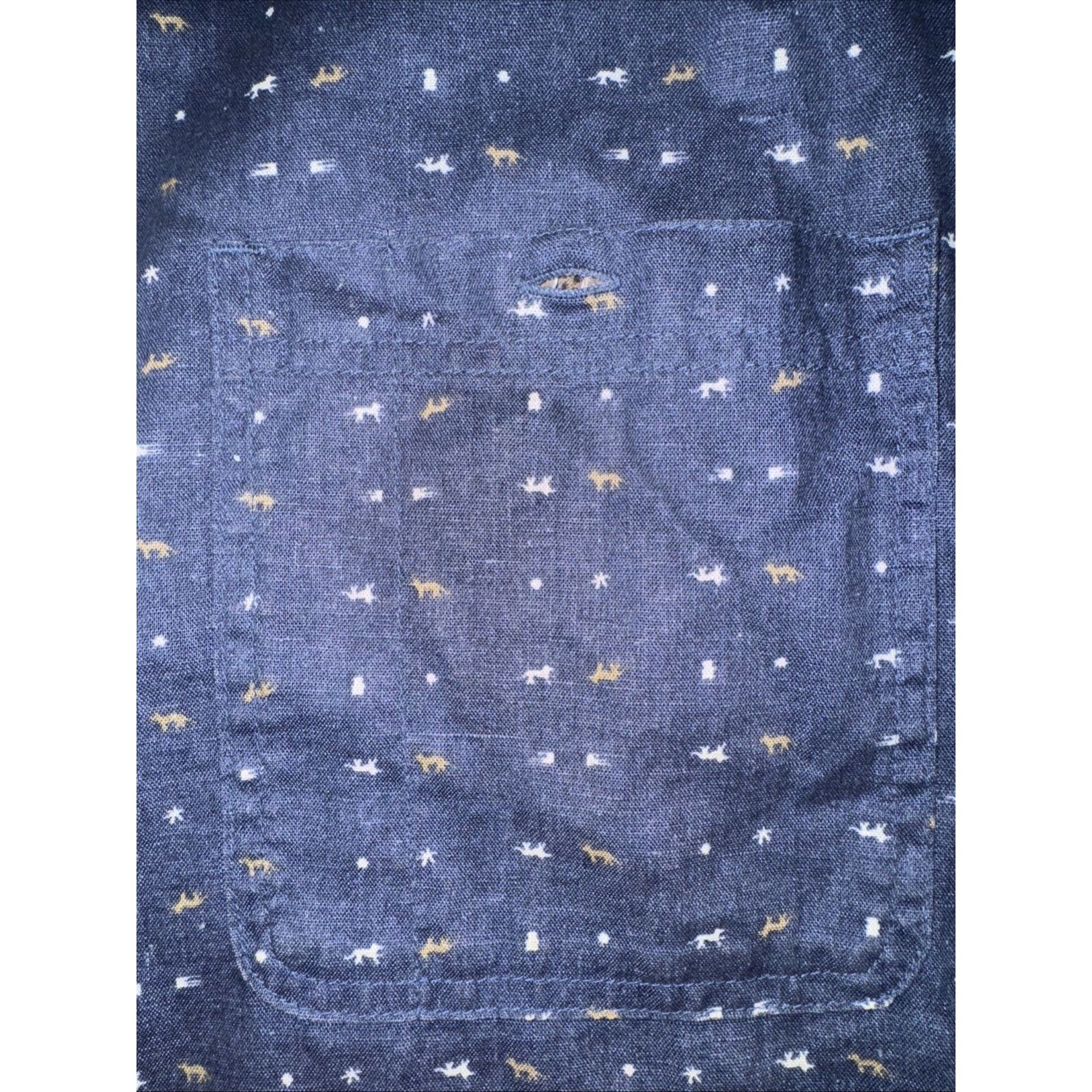 Patagonia × Vintage Patagonia Pocket Short Sleeve Shirt Blue XXL Dog Print 25x32 Size US XXL / EU 58 / 5 - 3 Thumbnail