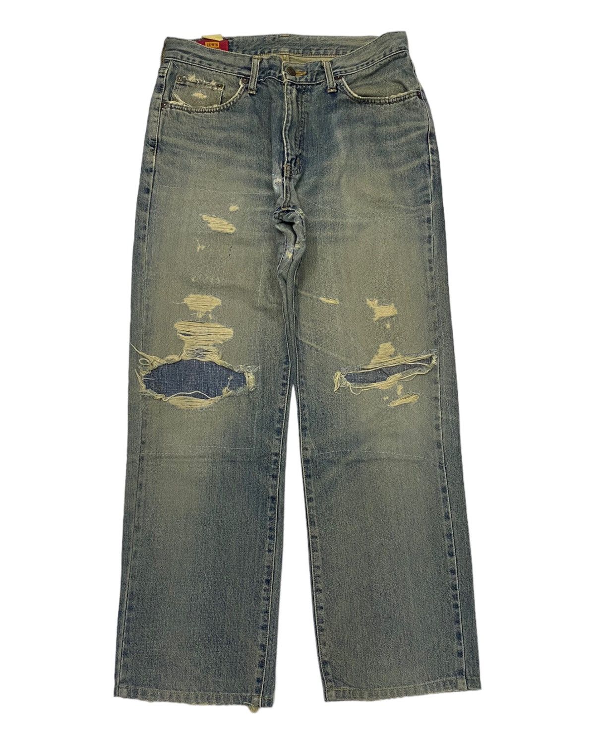Other BAGGY JEANS EDWIN DISTRESSED DENIM JEANS Size US 32 / EU 48 - 1 Thumbnail