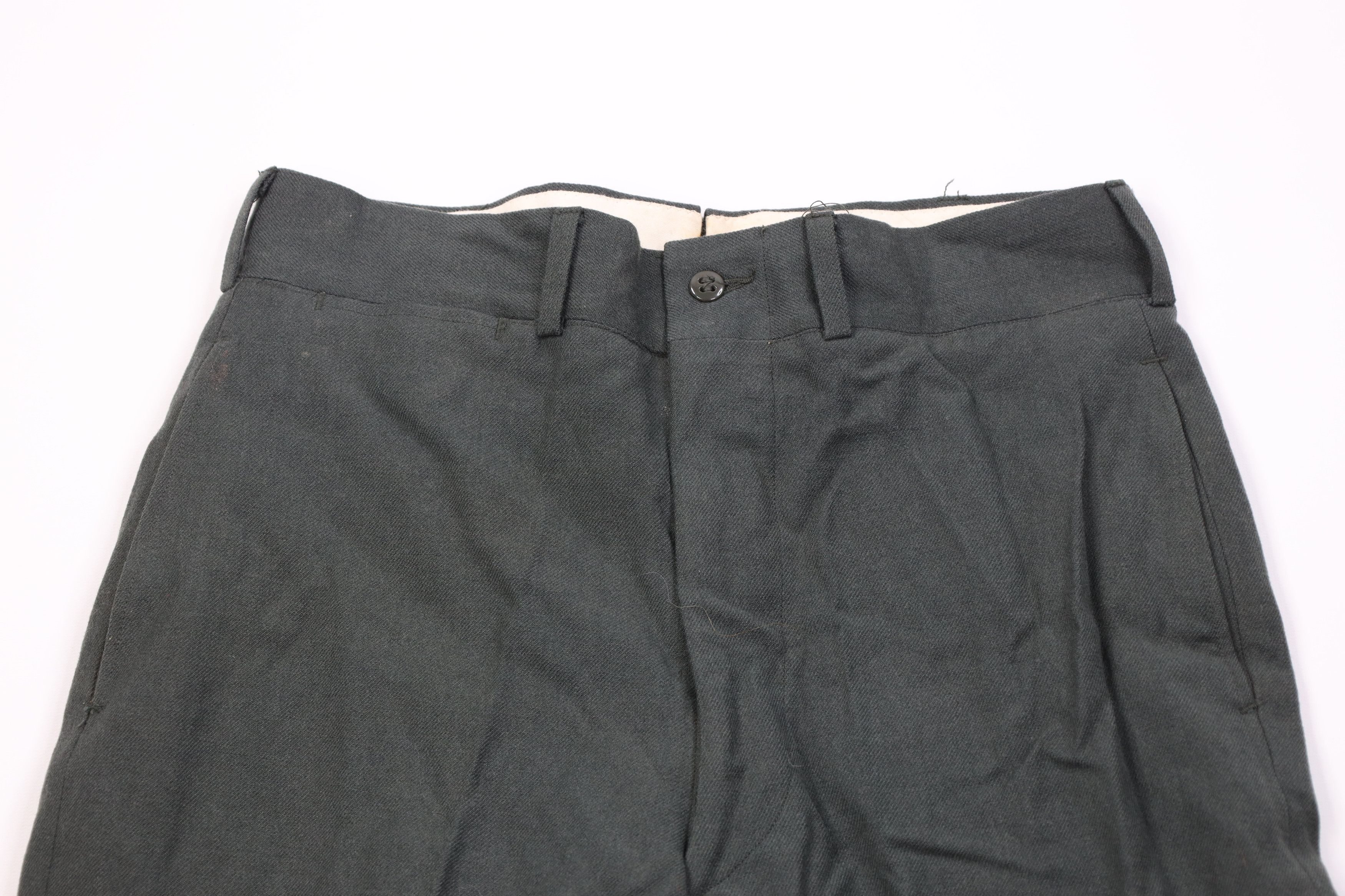 Vintage Vintage 50s Korean War Army Green 44 Wide Leg Pants USA USGI Size US 31 - 2 Thumbnail