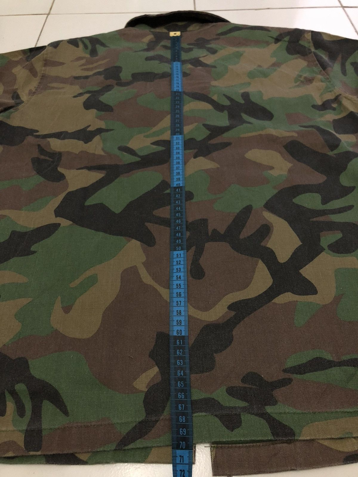 Japanese Brand Unknown - Army Men Button Up Shirt Size US L / EU 52-54 / 3 - 12 Thumbnail