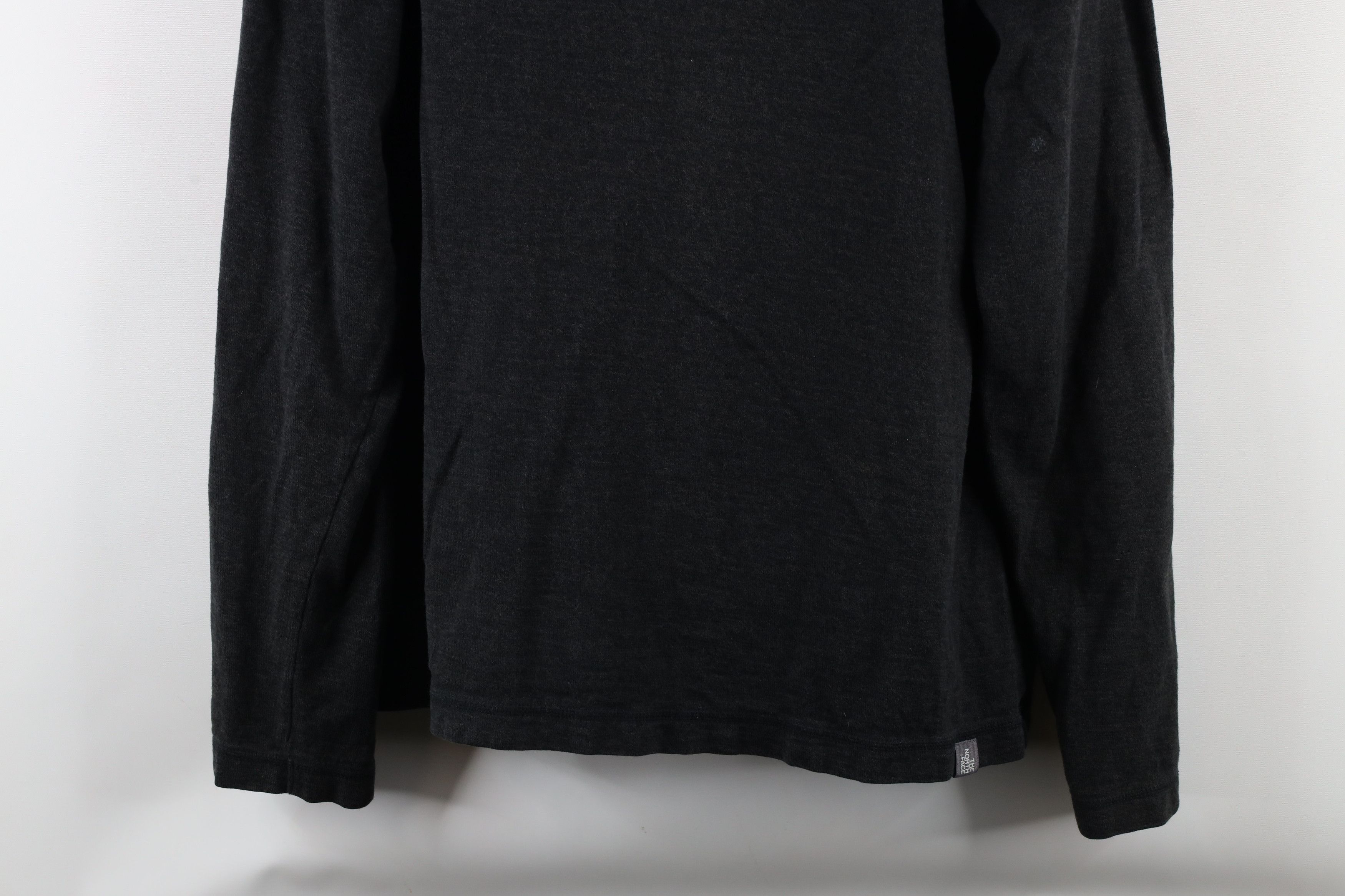 The North Face × Vintage The North Face Out Cotton Knit Long Sleeve Henley T-Shirt Size US L / EU 52-54 / 3 - 3 Thumbnail