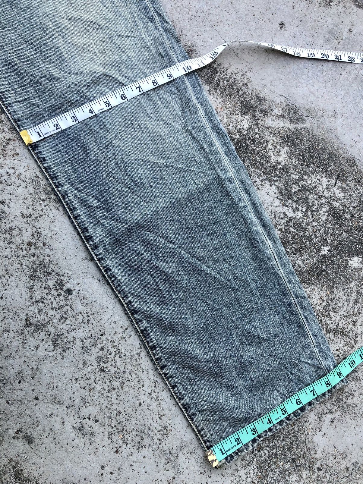 Vintage BAGGY RUSTY VINTAGE WRANGLER JEANS Size US 31 - 8 Thumbnail