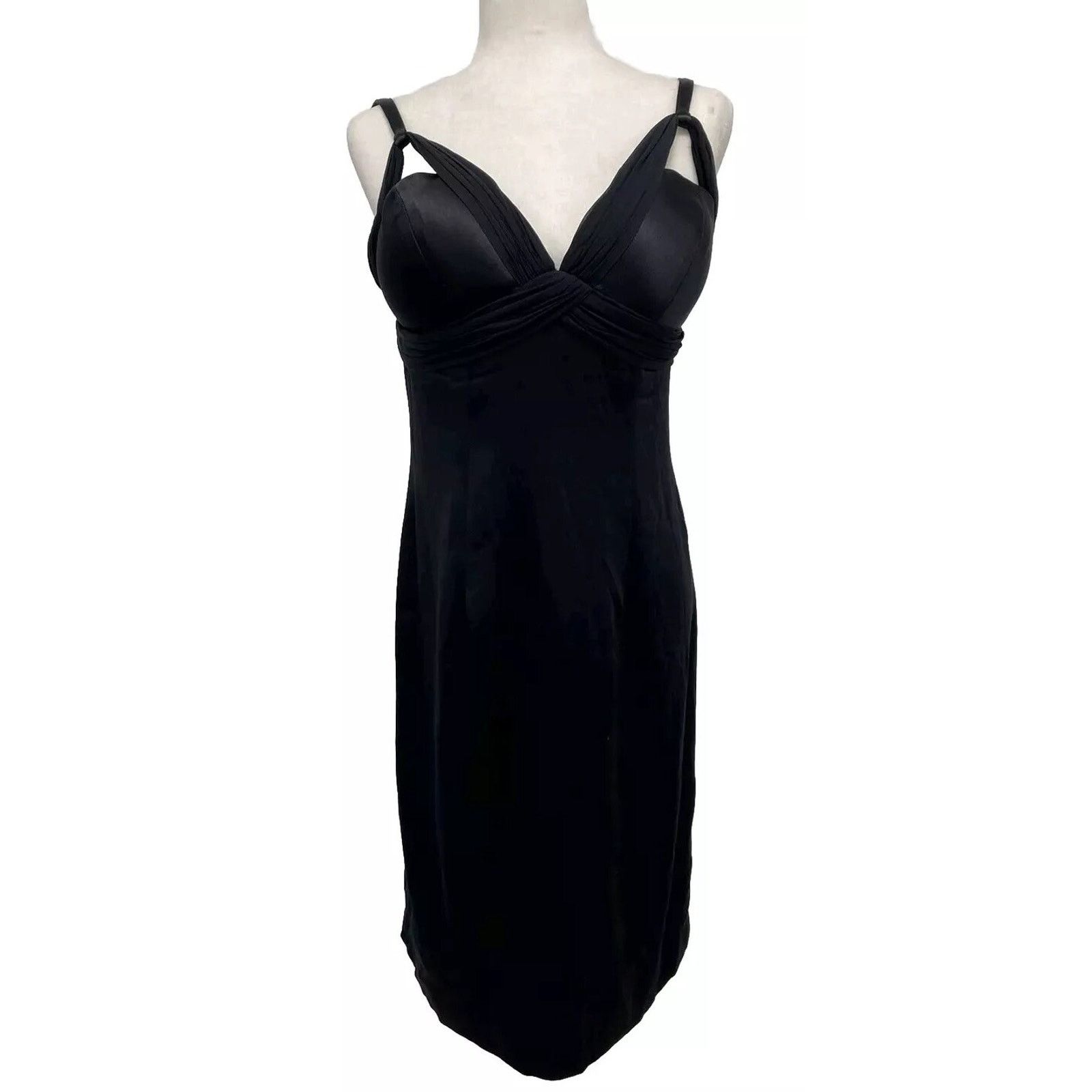 Dana Lee Dina Bar-el Balgown Cocktail Dress USA made Black 12 A000622 Size XL / US 12-14 / IT 48-50 - 1 Thumbnail