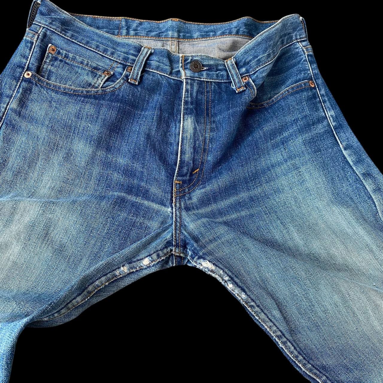 Levi's Vintage Clothing VINTAGE LEVIS 505 DISTRESSED DENIM W32X29" Size US 32 / EU 48 - 4 Thumbnail