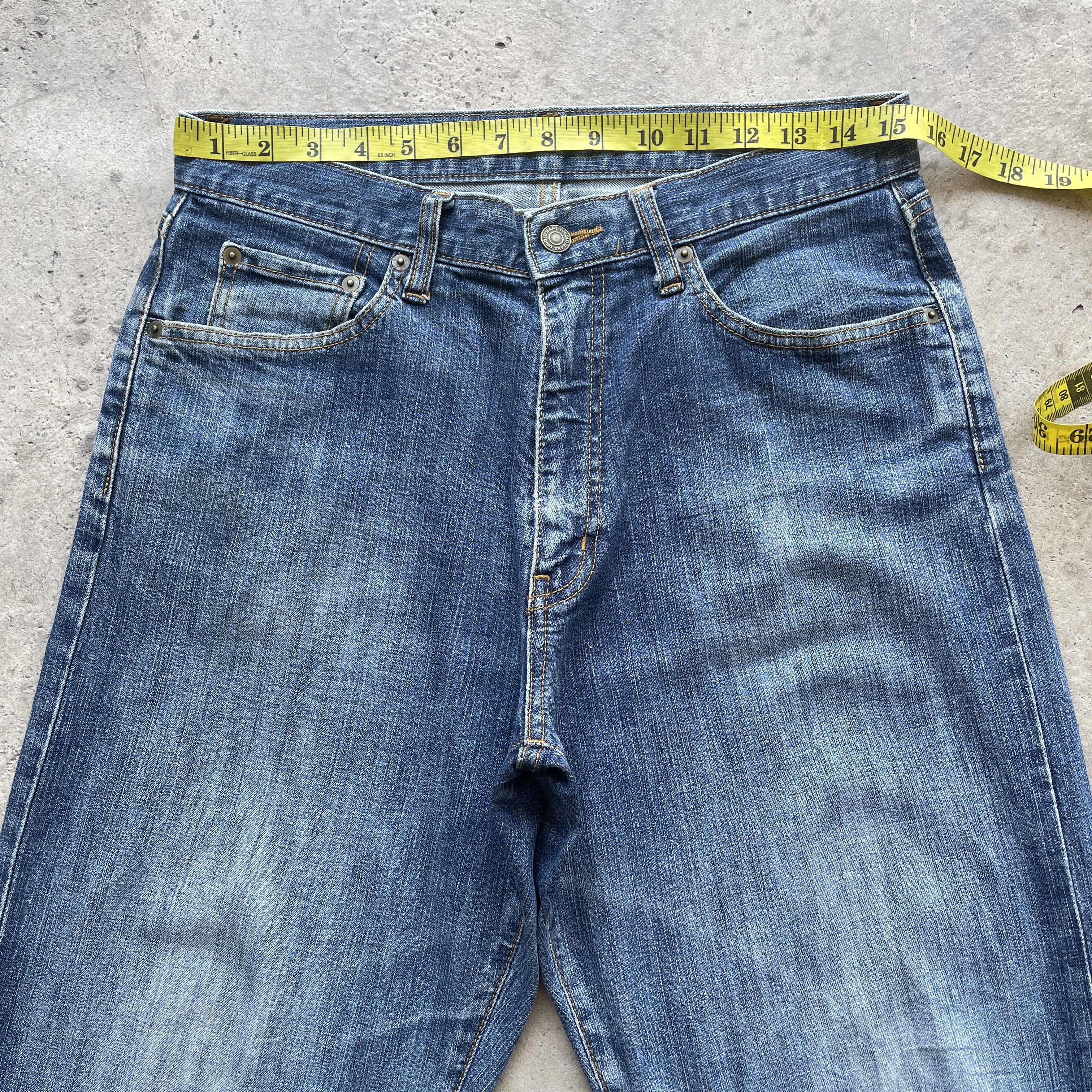 Japanese Brand × Vintage VINTAGE JAPANESE FADED BLUE DENIM PANTS JEANS W31x29 Size US 31 - 5 Thumbnail