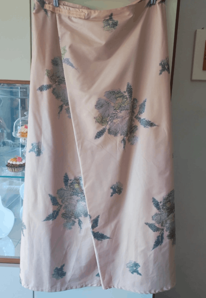 Fendi × Vintage Fendi Skirt Midi Maxi Floral Pink Vintage Size 28" / US 6 / IT 42 - 1 Thumbnail