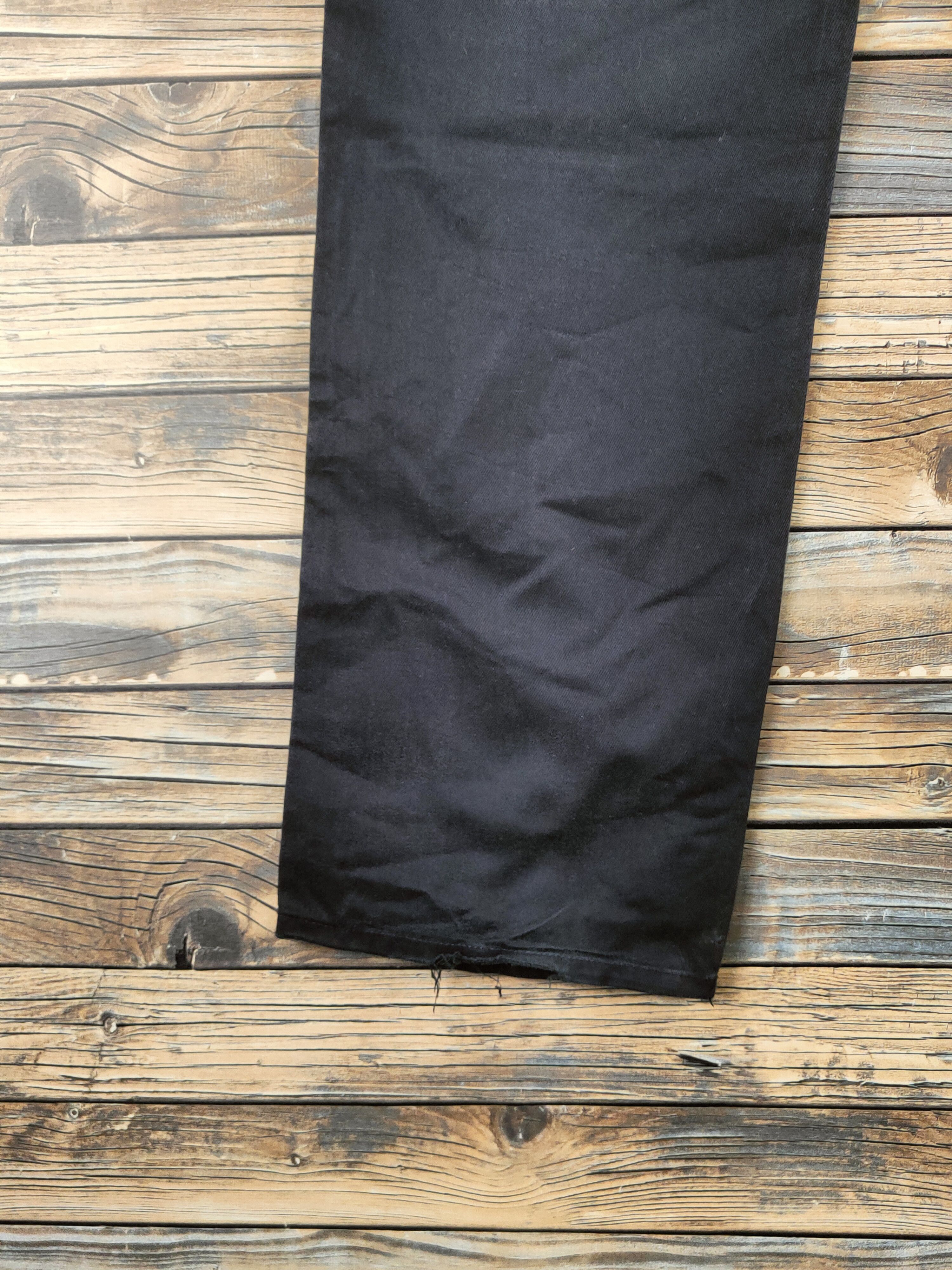 Japanese Brand DL Doublefocus Black Multipocket Cargo Pants #46-372 Size US 32 / EU 48 - 11 Thumbnail