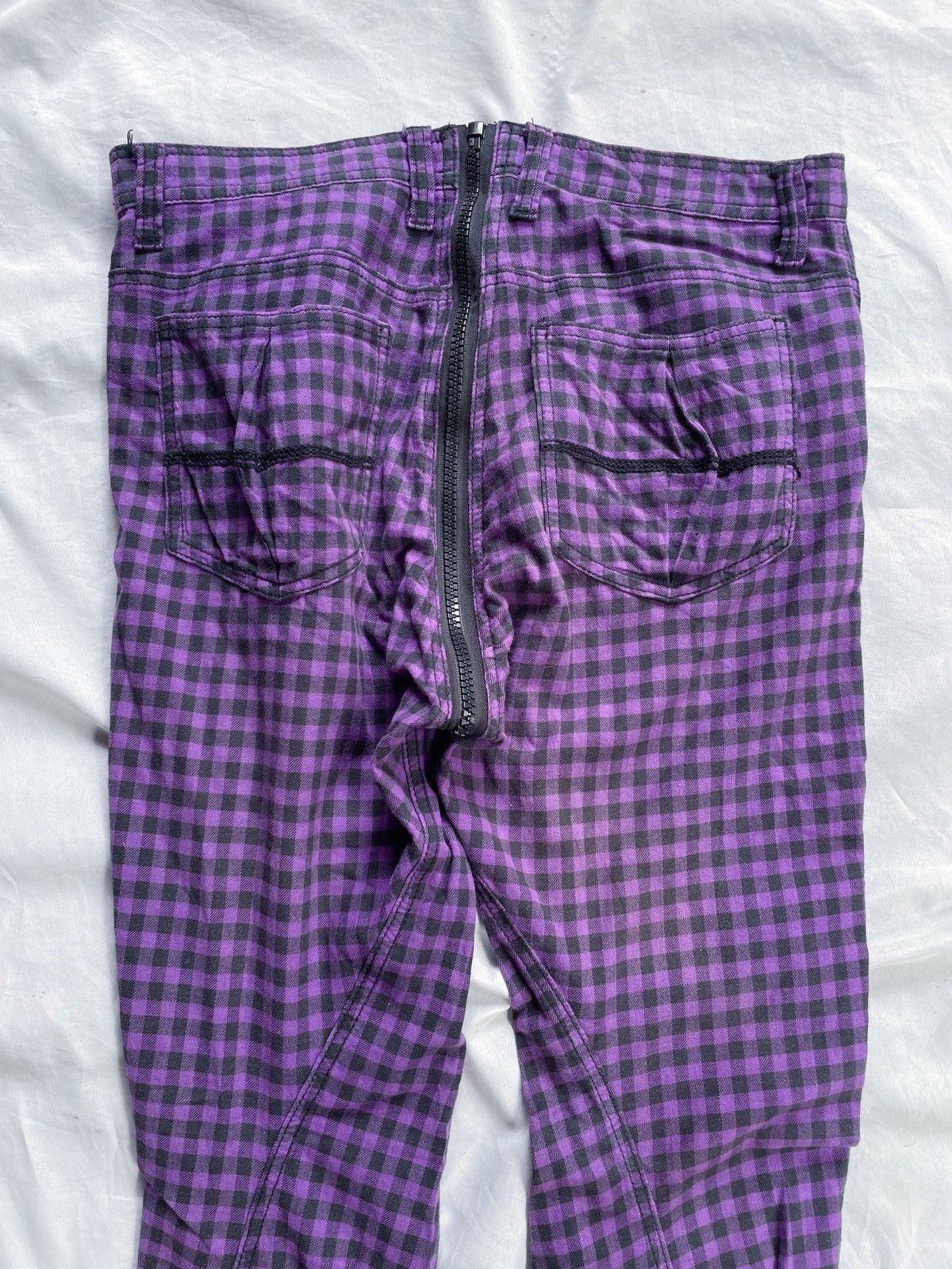 In The Attic JAPANESE HIKORI PLAID PANTS STREET STYLE Size US 34 / EU 50 - 11 Thumbnail