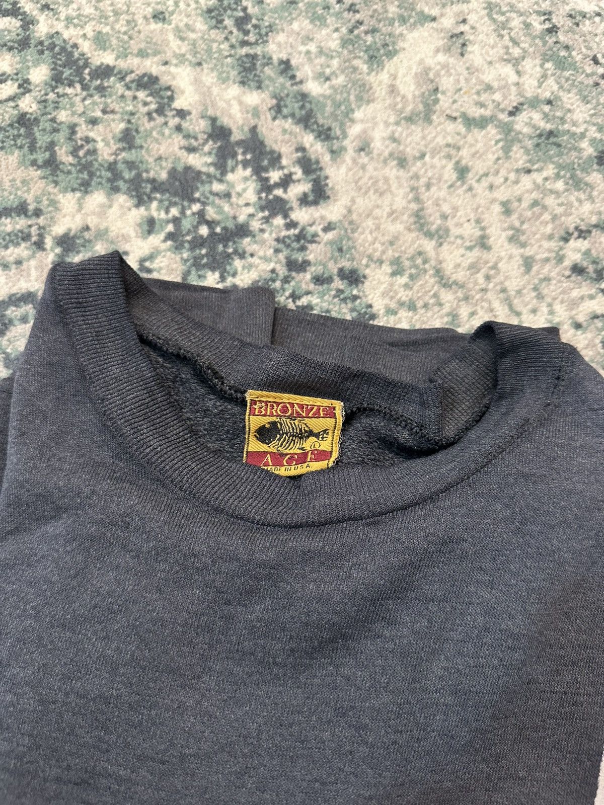 Vintage 1980 - Vintage Bronze Age Skateboards Sweatshirts Fishbone Size US L / EU 52-54 / 3 - 9 Thumbnail