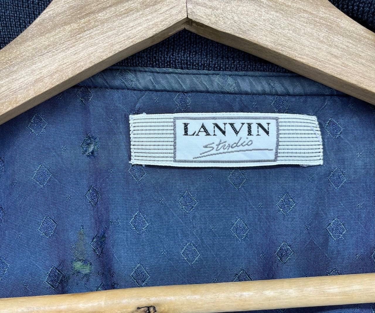 Lanvin Vintage Lanvin Rare Bomber Style Jacket Size US XL / EU 56 / 4 - 8 Thumbnail