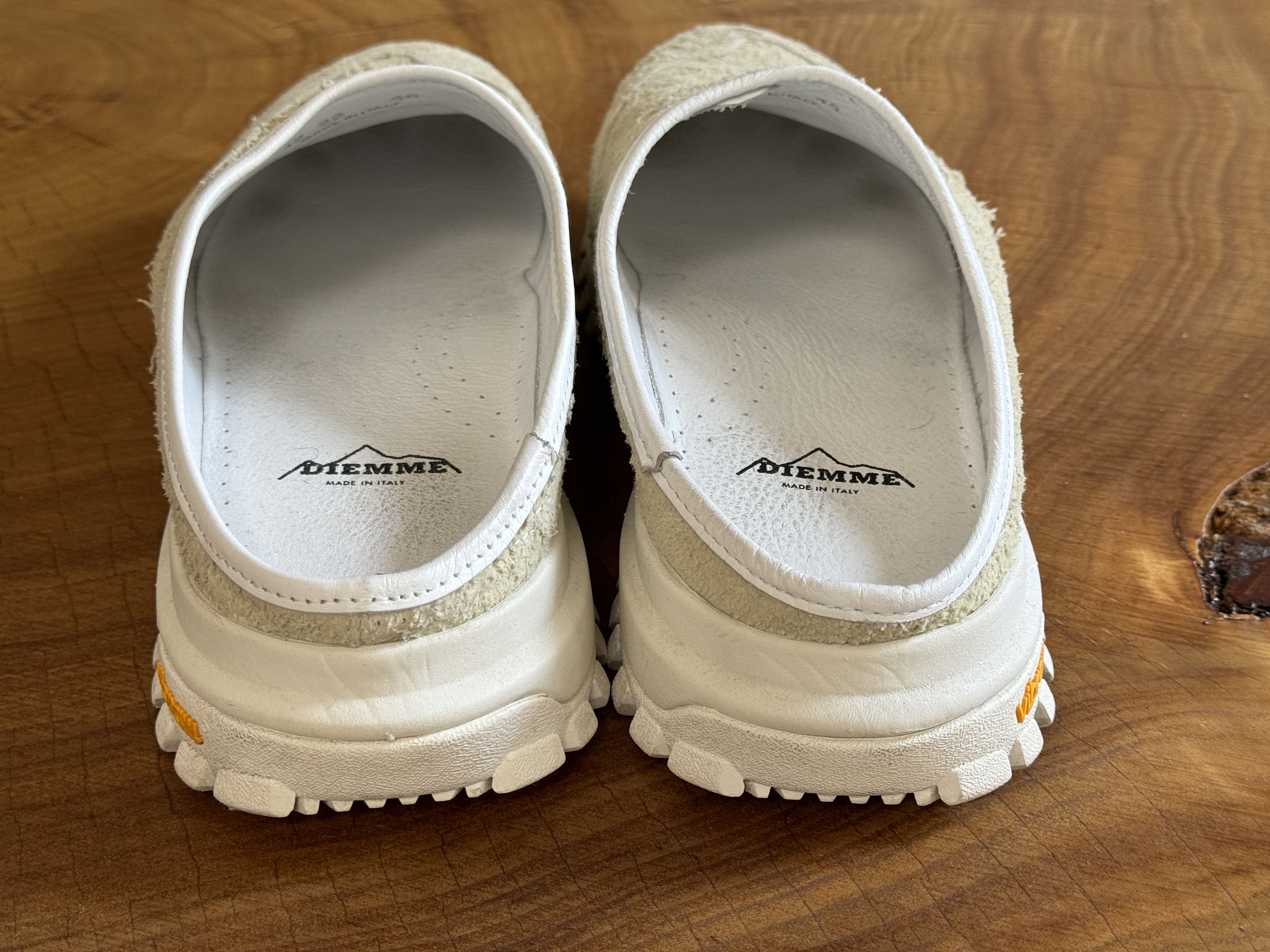 Diemme Maggiore Slip On Crackled White Size US 12 / EU 45 - 9 Thumbnail