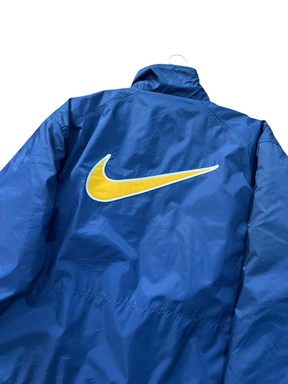 Nike × Vintage vintage 90s nike big swoosh jacket Size US M / EU 48-50 / 2 - 7 Thumbnail