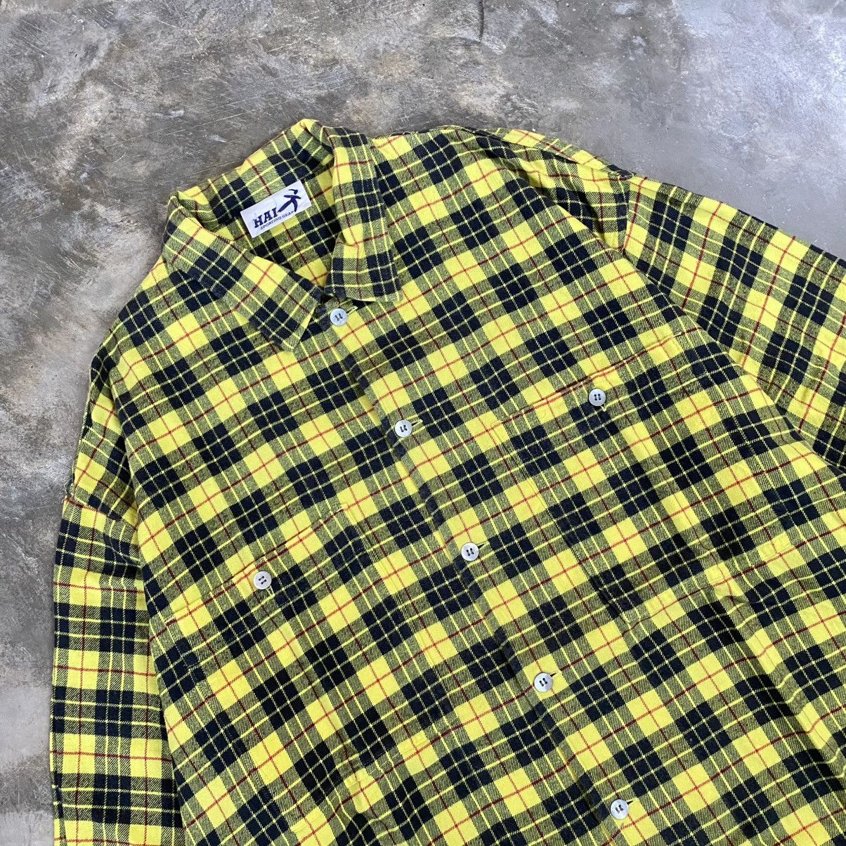 Issey Miyake Hai Sporting Gear Flannel Shirt Size US M / EU 48-50 / 2 - 2 Thumbnail