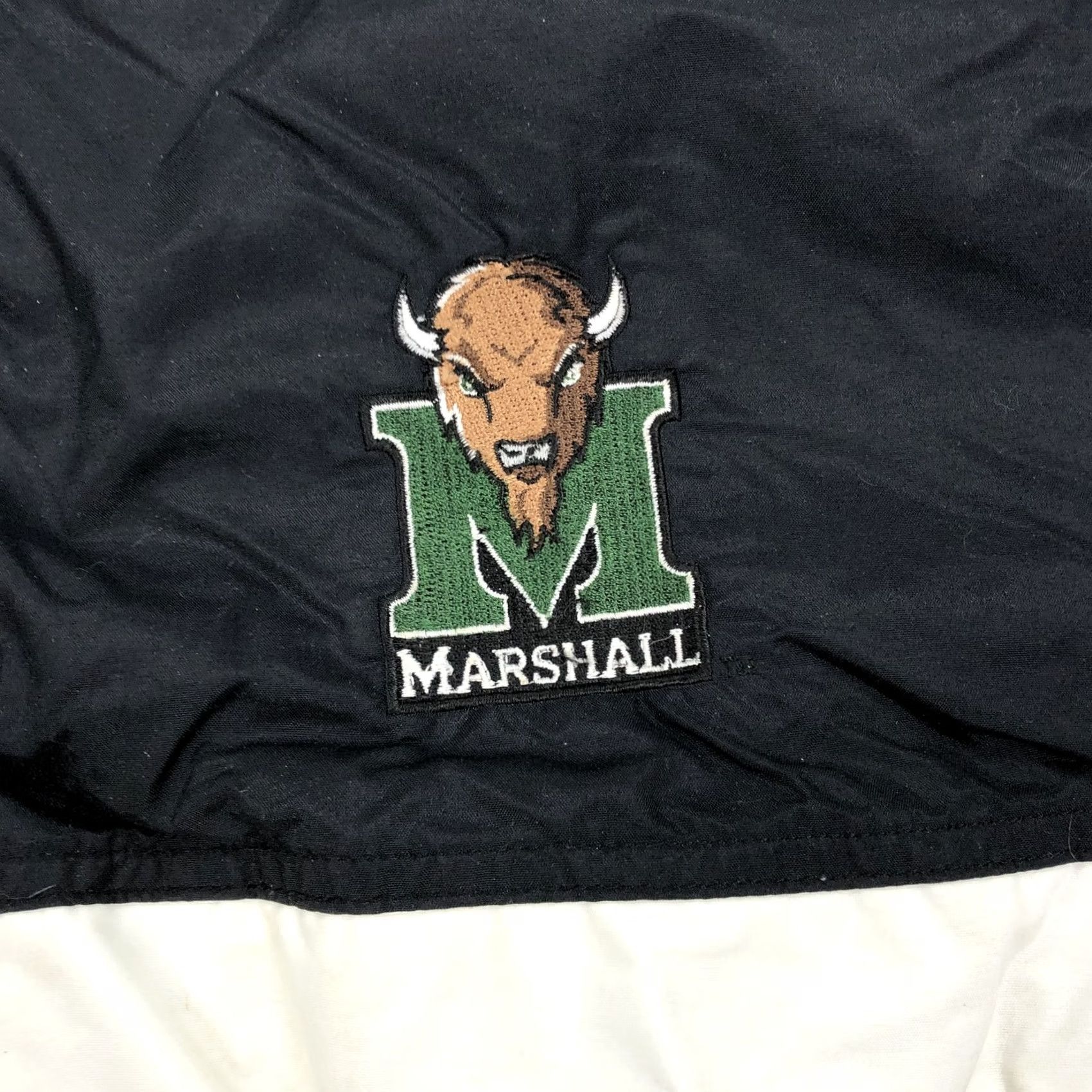 Holloway Holloway Thundering Herd Track Jacket Men's XL College Activewear Zip Jacket Colorblock Black Green White New Title Size US XL / EU 56 / 4 - 3 Thumbnail
