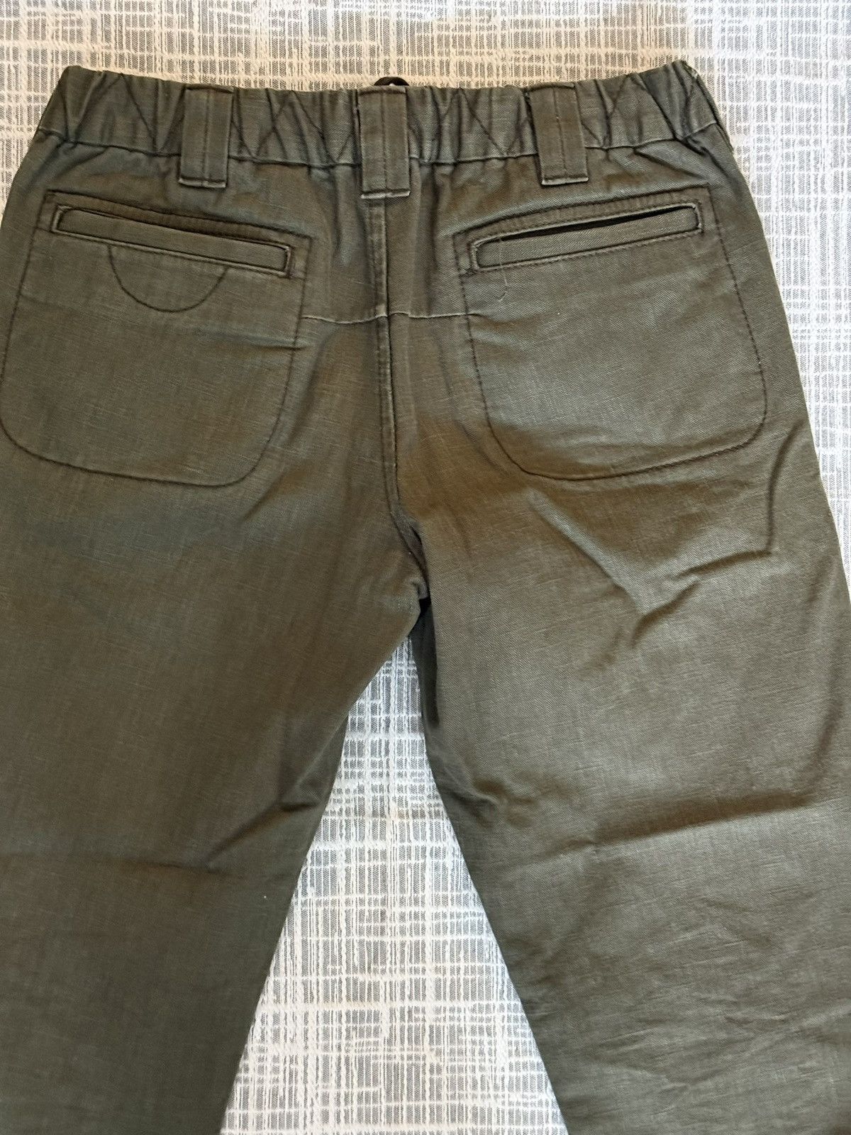 Number (N)ine Number (N)ine Takahiro Miyashita 2008A/W Khaki Pants Size US 32 / EU 48 - 8 Thumbnail