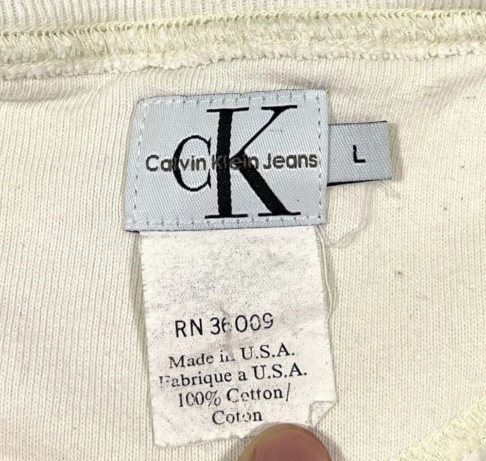 Calvin Klein Calvin Klein Vintage Sweatshirt Men's L USA Size US L / EU 52-54 / 3 - 7 Thumbnail