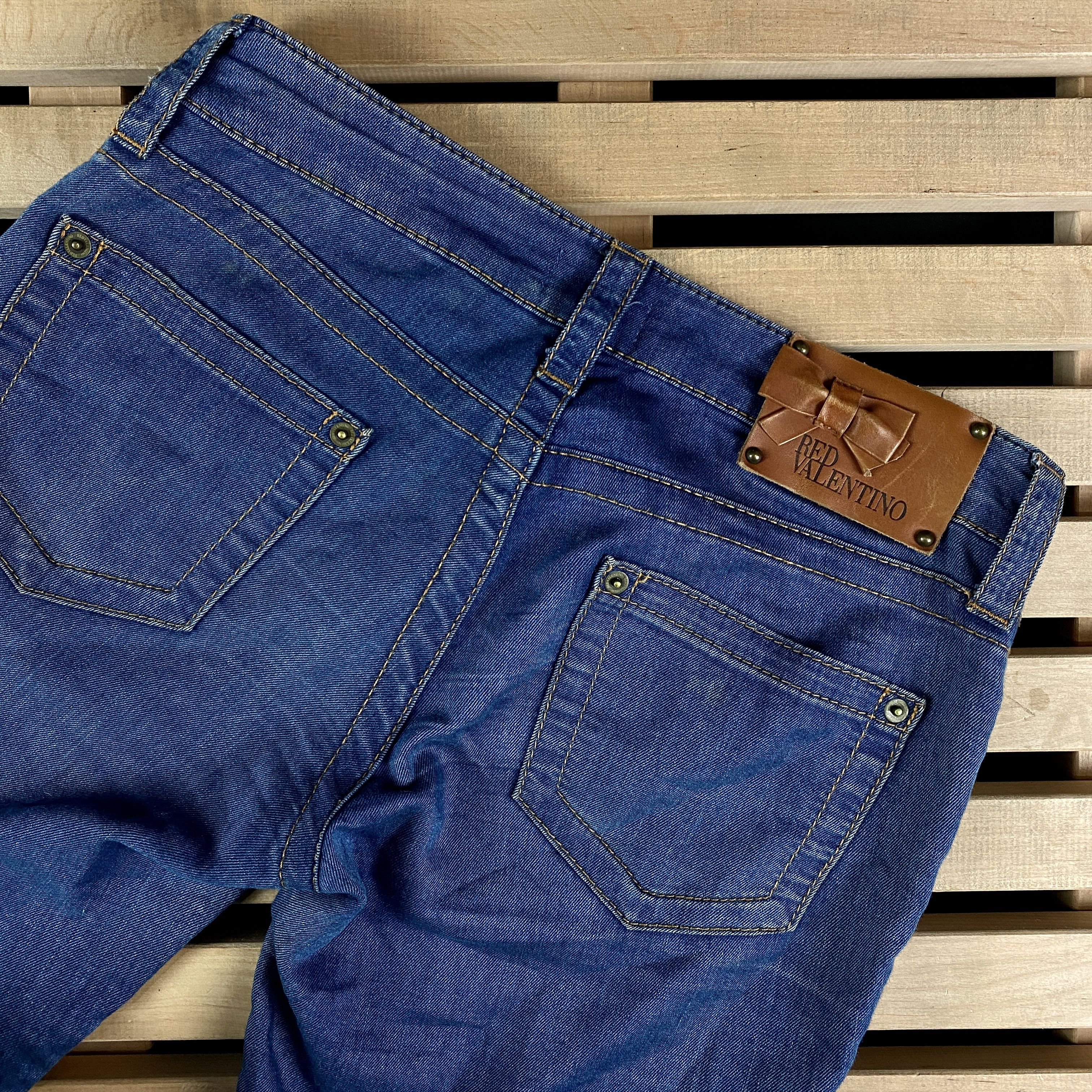 RED Valentino × Valentino Women’s Denim Jeans Pants Red Valentino Size M Size 28" / US 6 / IT 42 - 5 Thumbnail