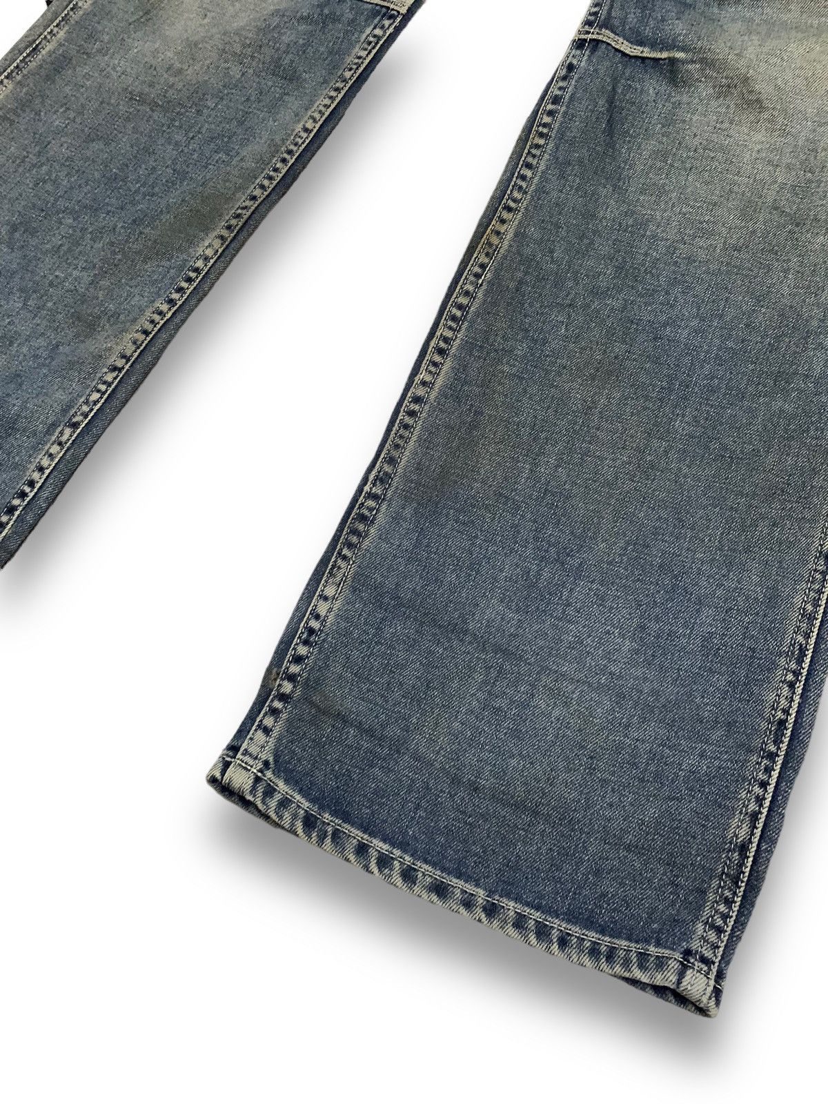 Japanese Brand Vintage Japanese Brand Mud Wash Baggy Fatigue Bush Jeans Size US 34 / EU 50 - 15 Thumbnail