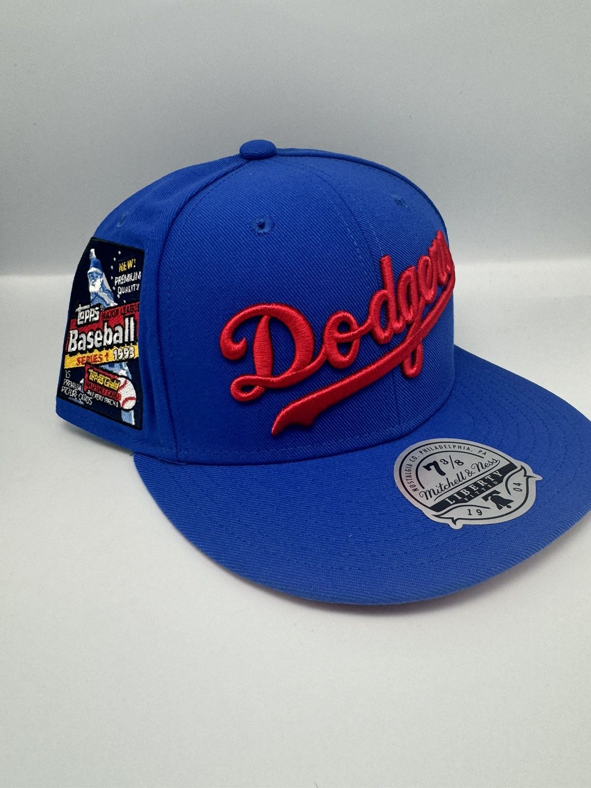 New Era Los Angeles dodgers topps cards script 7 3/8 hat Size ONE SIZE - 1 Thumbnail