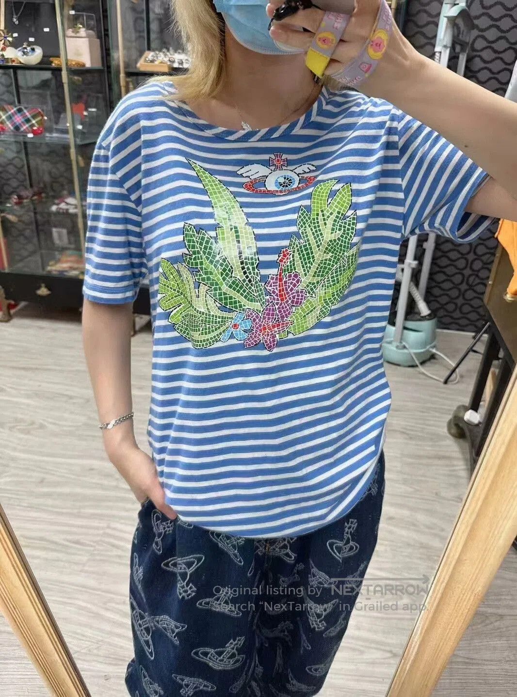 Vivienne Westwood Vivienne Westwood Saturn Stripe T. Size US S / EU 44-46 / 1 - 3 Thumbnail