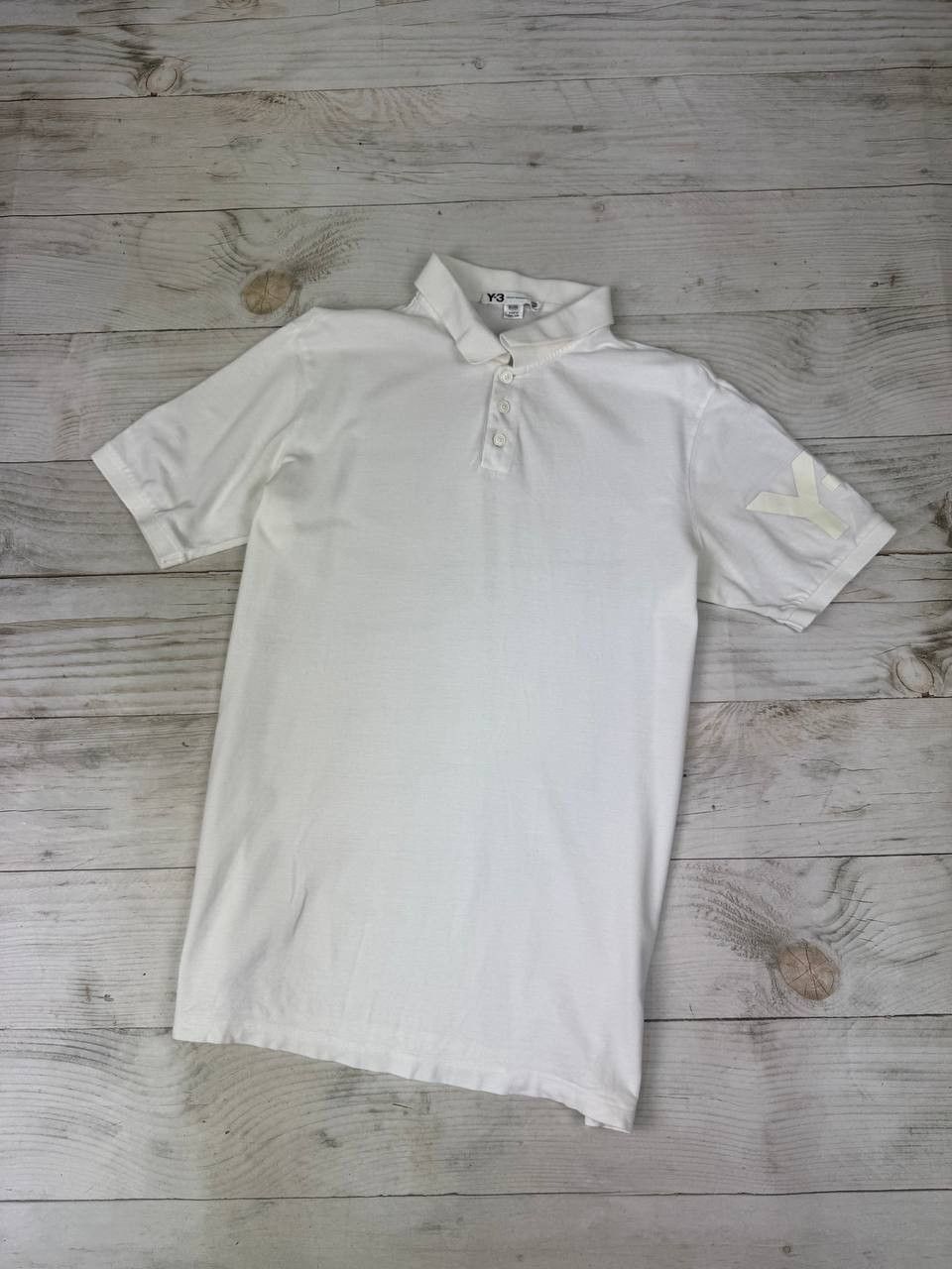 Adidas × Y-3 Adidas Y-3 Yohji Yamamoto Polo Shirt Size US XL / EU 56 / 4 - 1 Thumbnail