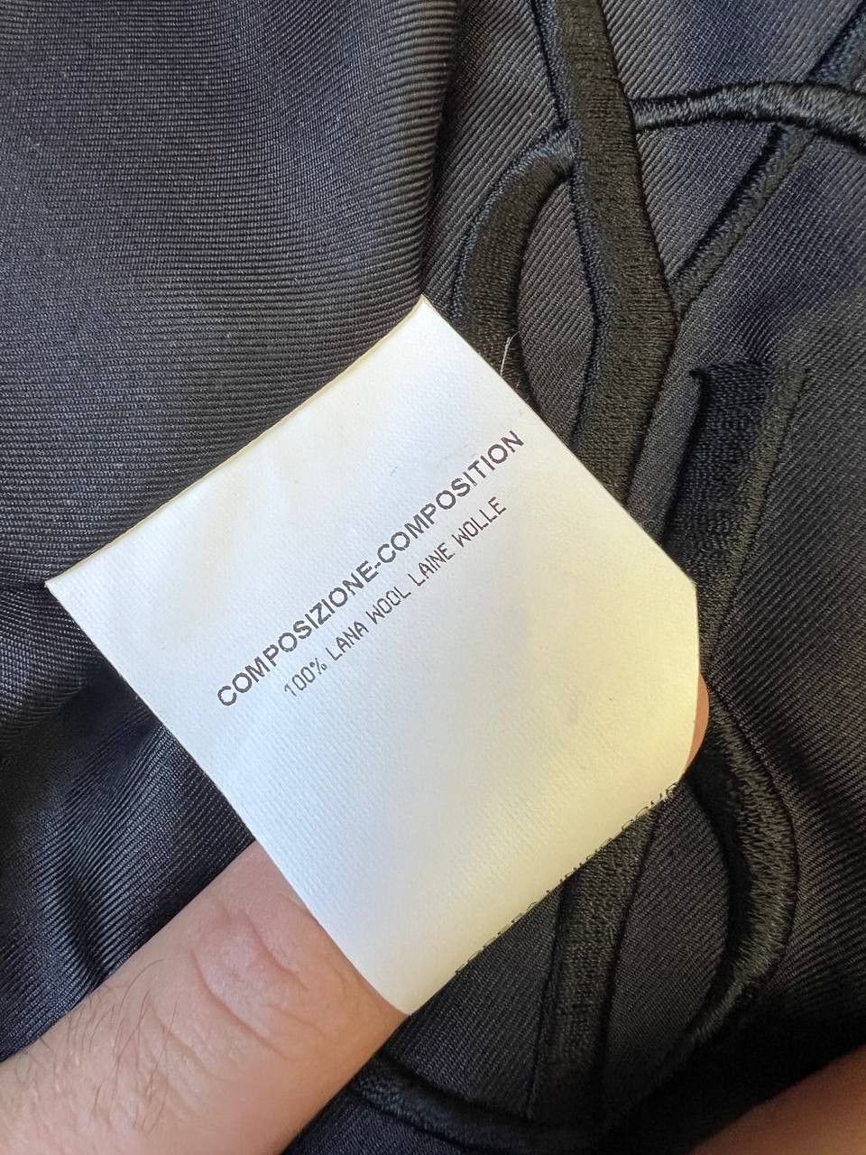 Yves Saint Laurent YSL Rive Gauche Cropped Tuxedo Jacket SS2006 Pilati Size XS / US 0-2 / IT 36-38 - 9 Thumbnail