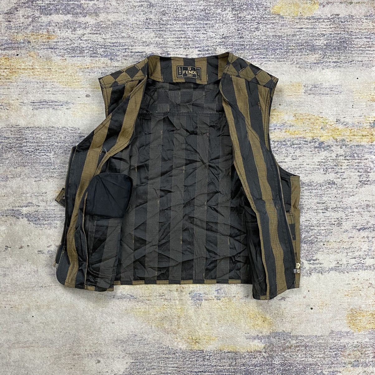 Fendi Vintage Fendi jeans vest Size US L / EU 52-54 / 3 - 9 Thumbnail