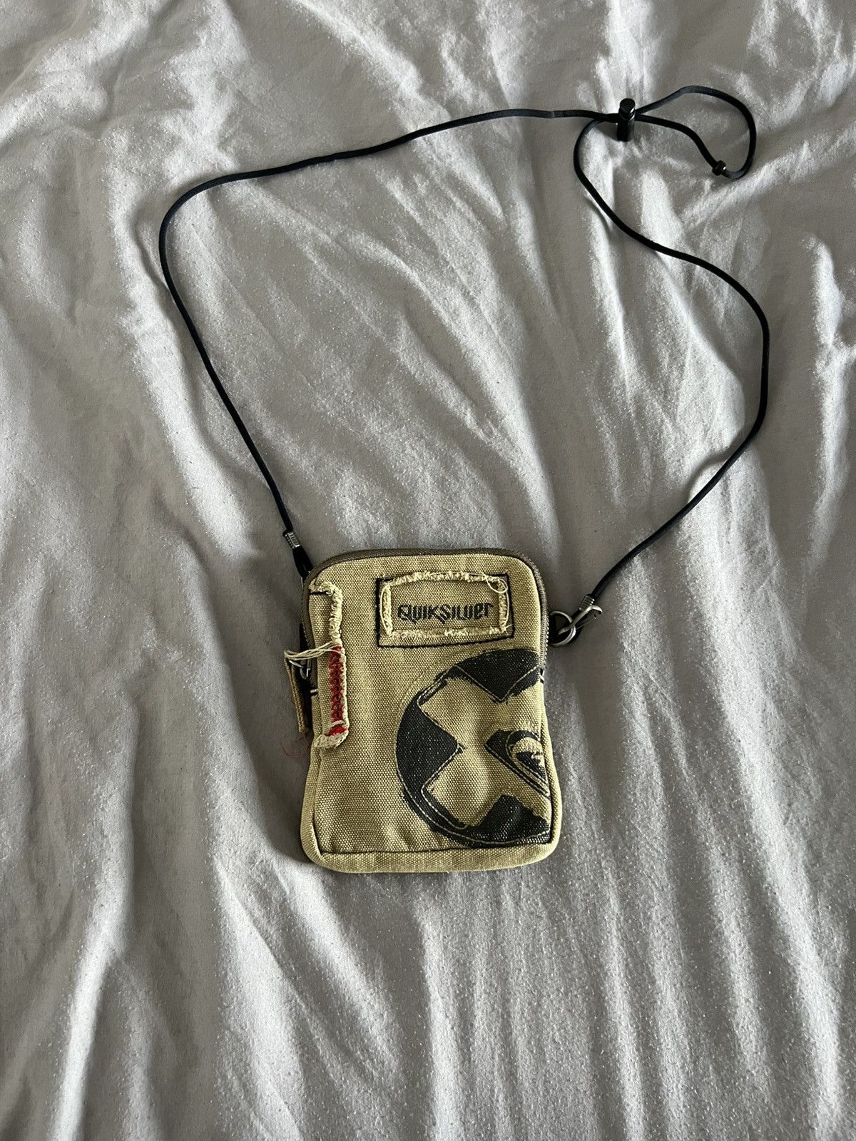 Quiksilver Vintage Y2K QUIKSILVER Messenger Mini Bag Size ONE SIZE - 2 Thumbnail