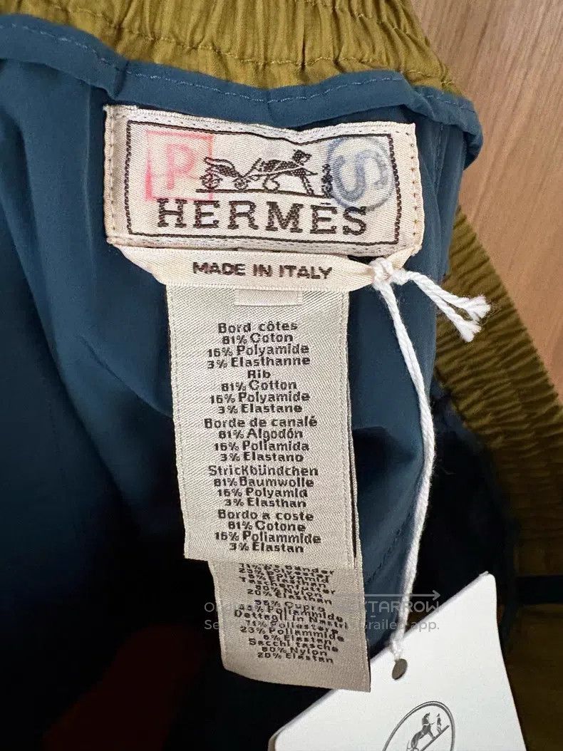 Hermes Hermes Spring-Autumn Men's Joggers Size US 26 / EU 42 - 8 Thumbnail
