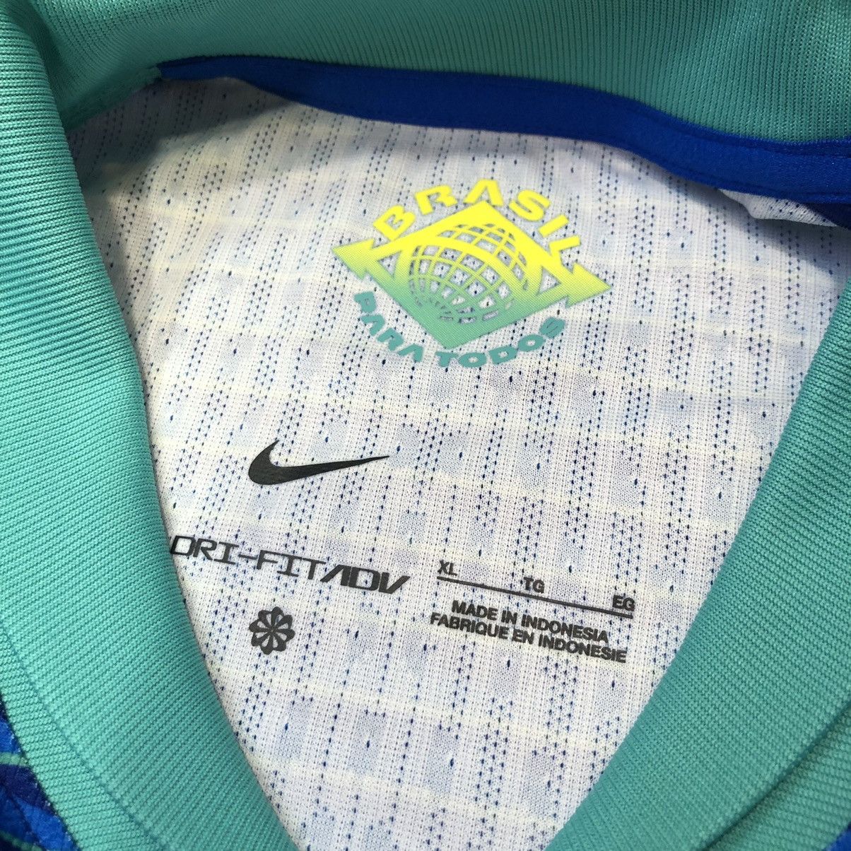 Nike Brazil 24/25 player issue away shirt #5 Bruno G. (Bnwt) Size US XL / EU 56 / 4 - 6 Thumbnail