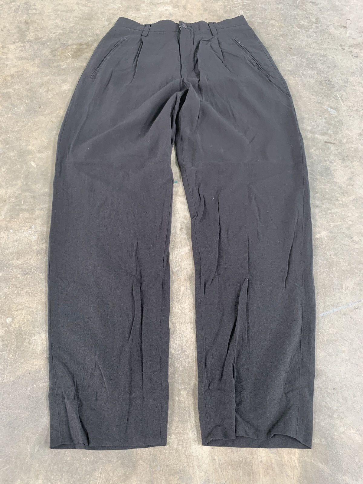 Issey Miyake Issey miyake wide pleated trousers pants Size US 26 / EU 42 - 3 Thumbnail