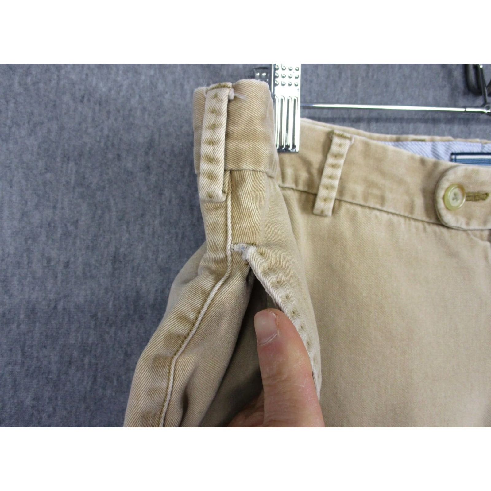 Peter Millar Peter Millar Pants Mens 35x30 Beige Chino Straight Leg Pima Cotton Casual Golf Mens Size US 35 - 6 Thumbnail