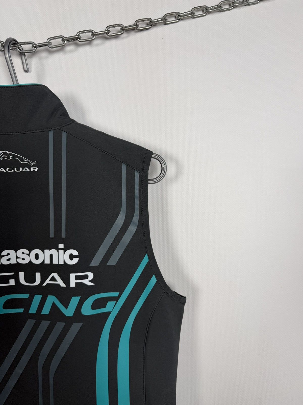 Formula 1 Panasonic Jaguar Racing Vest Big Logo Formula E Size 10 Size M / US 6-8 / IT 42-44 - 14 Thumbnail