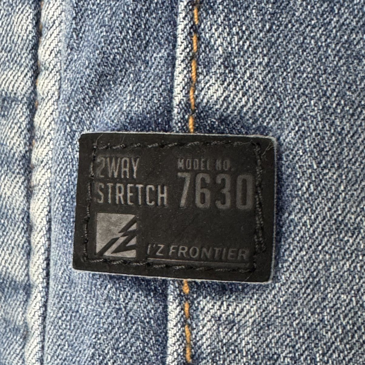 Japanese Brand 2Way Stretch Recycled From Jeans Jacket Size US S / EU 44-46 / 1 - 21 Thumbnail