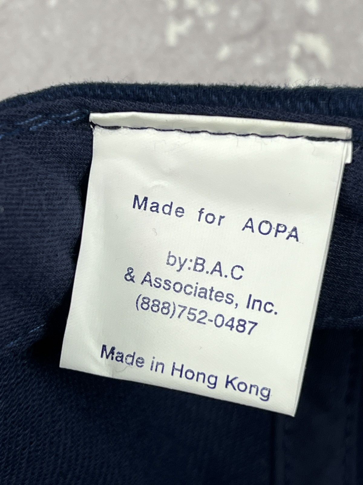 Vintage AOPA Aircraft Owners Pilots Association Cap Hat Blue/Beige Size ONE SIZE - 7 Thumbnail