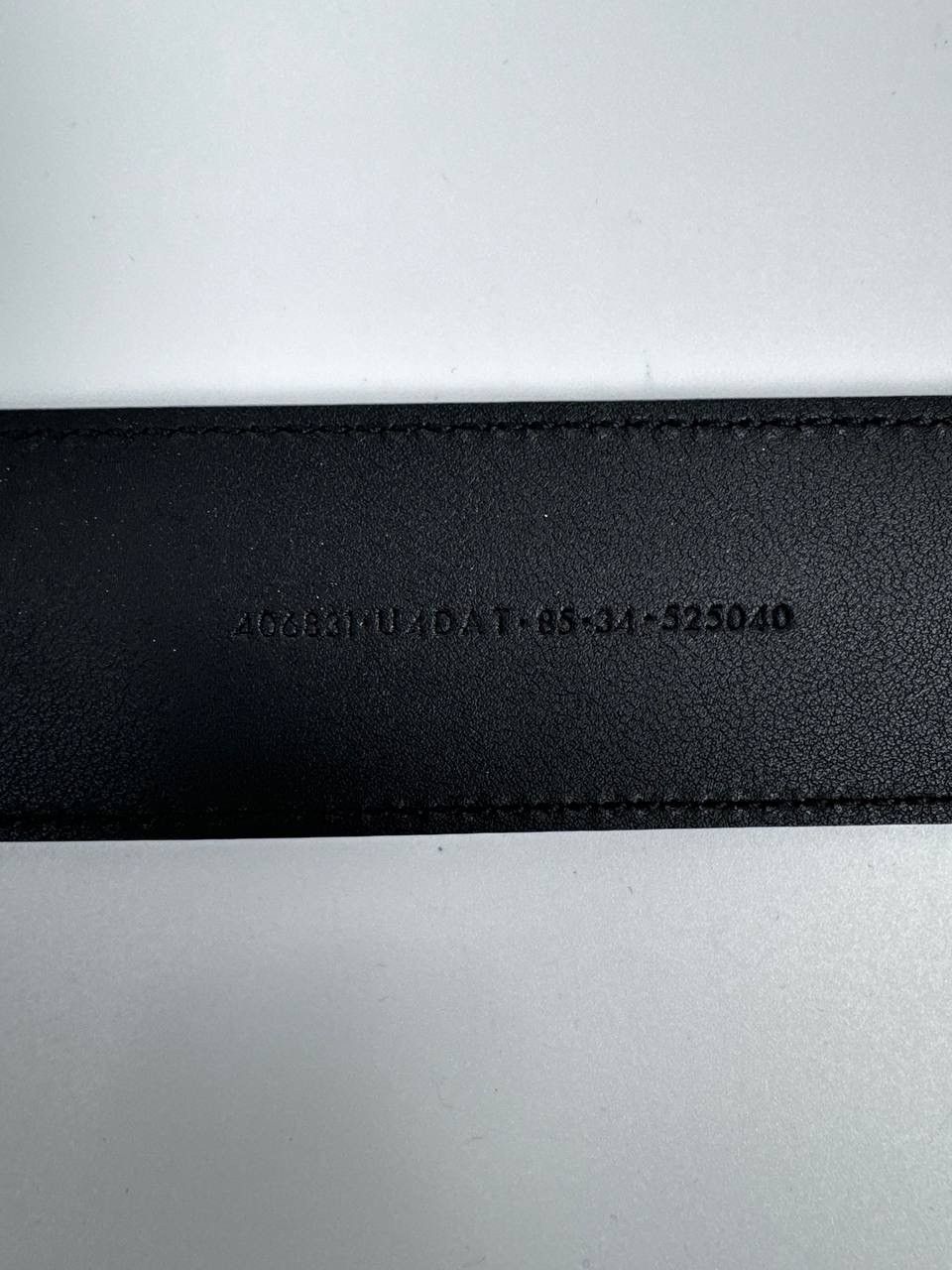 Gucci Gucci Adidas GG leather belt Size 34 - 11 Thumbnail