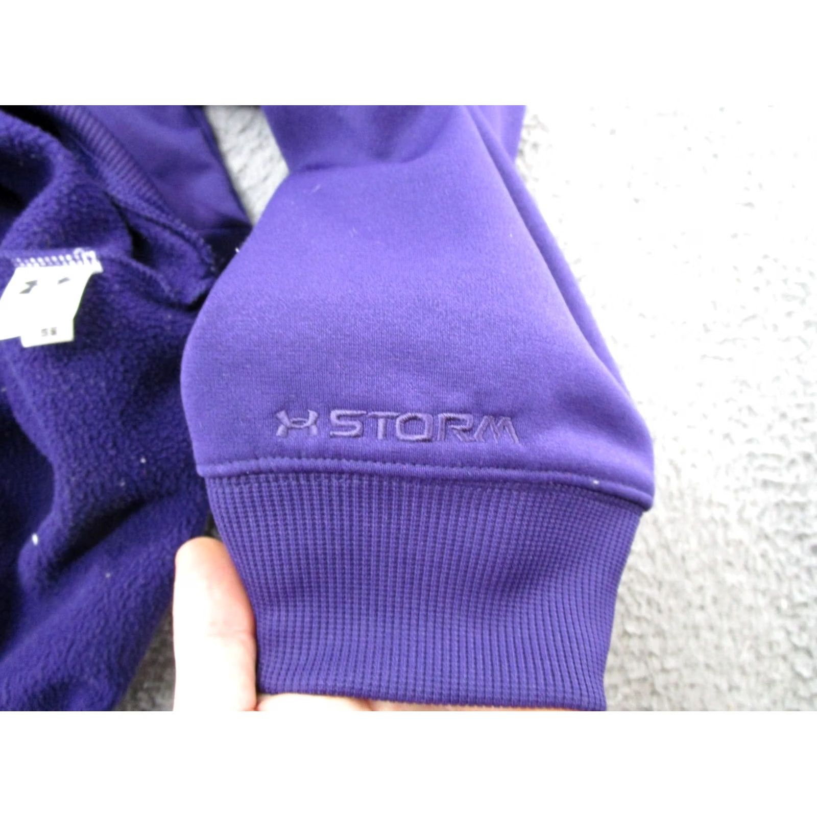 Under Armour Winona State University Under Armour Storm Purple Spell Out Hoodie Mens Size S Size US S / EU 44-46 / 1 - 6 Thumbnail