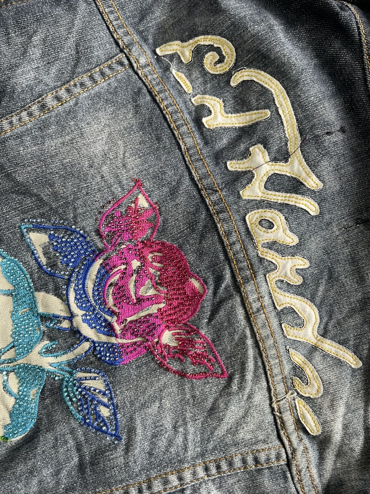 Ed Hardy Ed Hardy Christian Audiger Denim Jacket Size M / US 6-8 / IT 42-44 - 8 Thumbnail