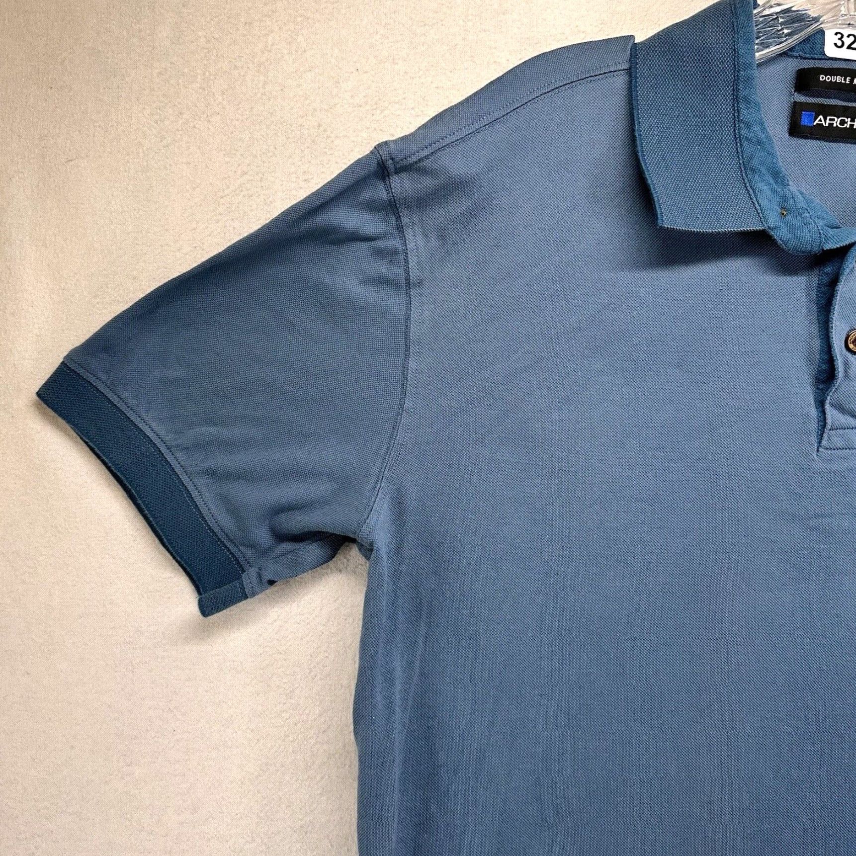 Architect VINTAGE Architect Men's Polo Shirt Short Sleeve Cotton 90s Sports Casual Medium Blue Size US M / EU 48-50 / 2 - 7 Thumbnail