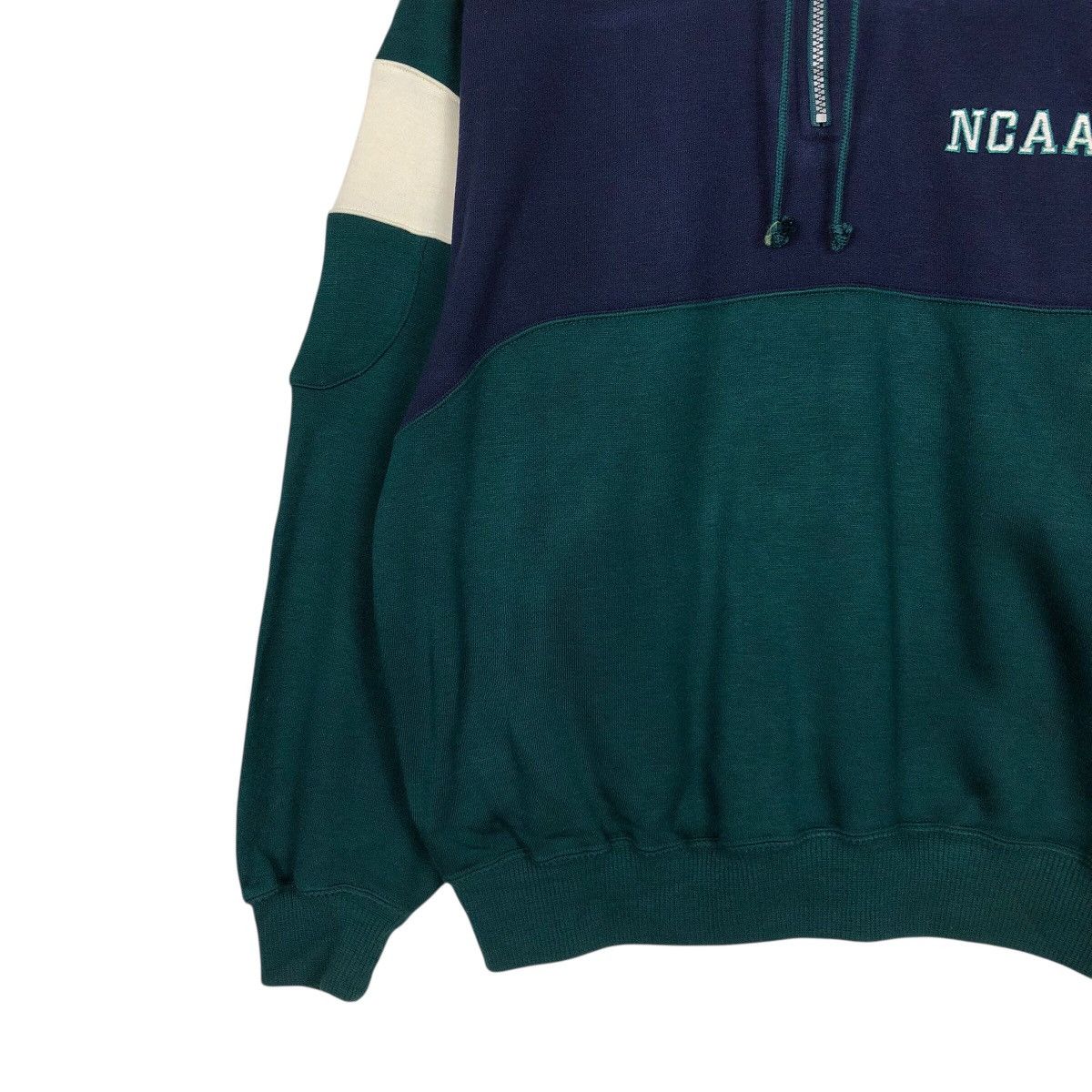 Vintage 📌Vintage Half Zipper Collar Ncaa Descente Big Logo Size US S / EU 44-46 / 1 - 5 Thumbnail