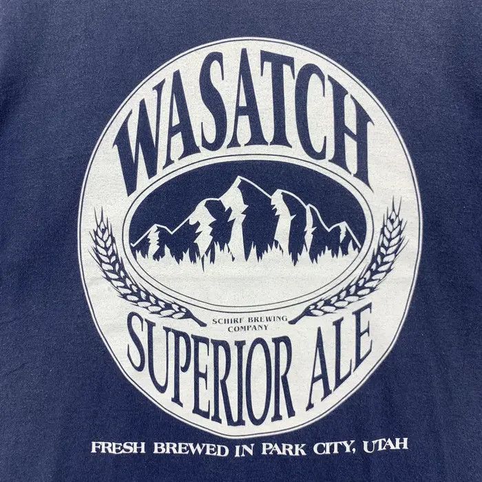 Vintage Vintage LONE ROCK Wasatch Superior Ale Utah Tee Shirt Size US M / EU 48-50 / 2 - 6 Thumbnail