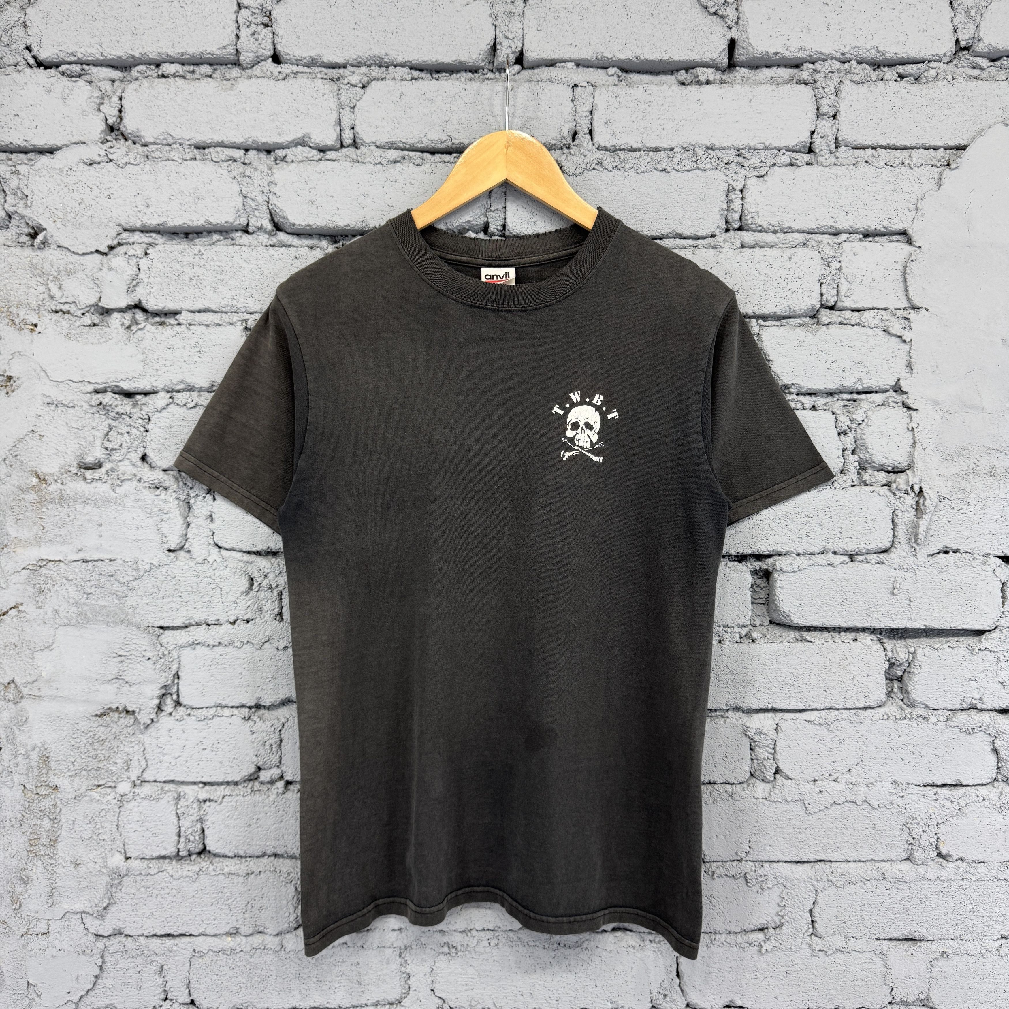 Japanese Brand Vintage "Bakudan Sensya Stand Up River" Sunfaded Tshirt Size US S / EU 44-46 / 1 - 2 Thumbnail