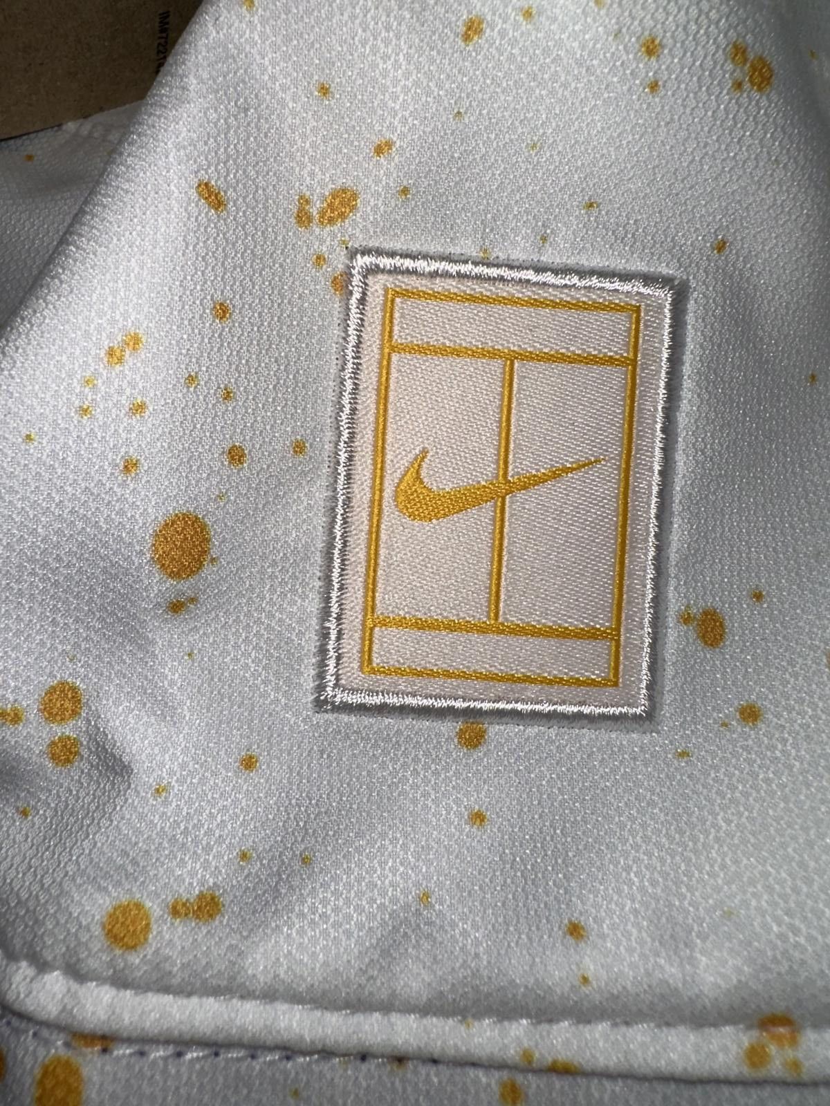 Nike Nike Tennis Wimbledon White Splatter Purple Reversible Bucket Hat Size ONE SIZE - 2 Thumbnail