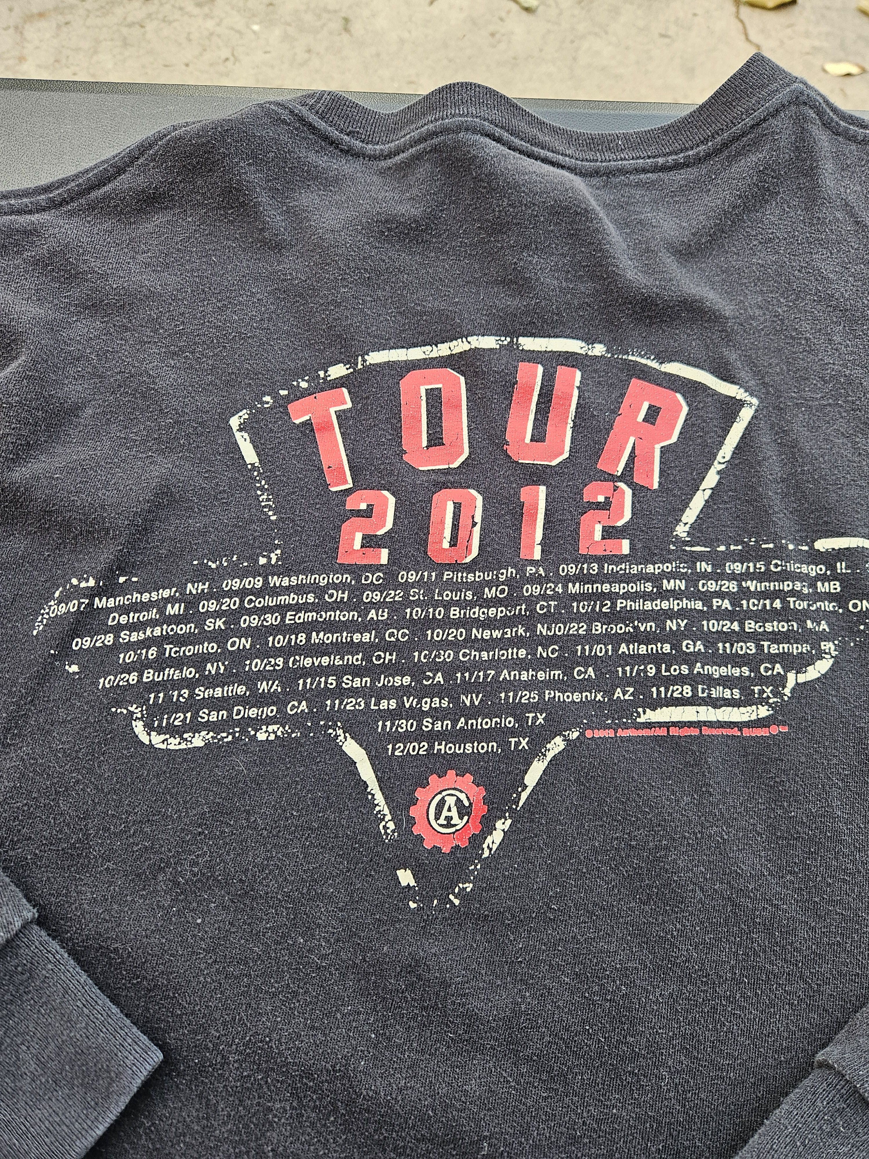 Other Rush 2012 Clockwork Angel's Tour Y2K Longsleeve M&O Knits Size US XL / EU 56 / 4 - 4 Thumbnail