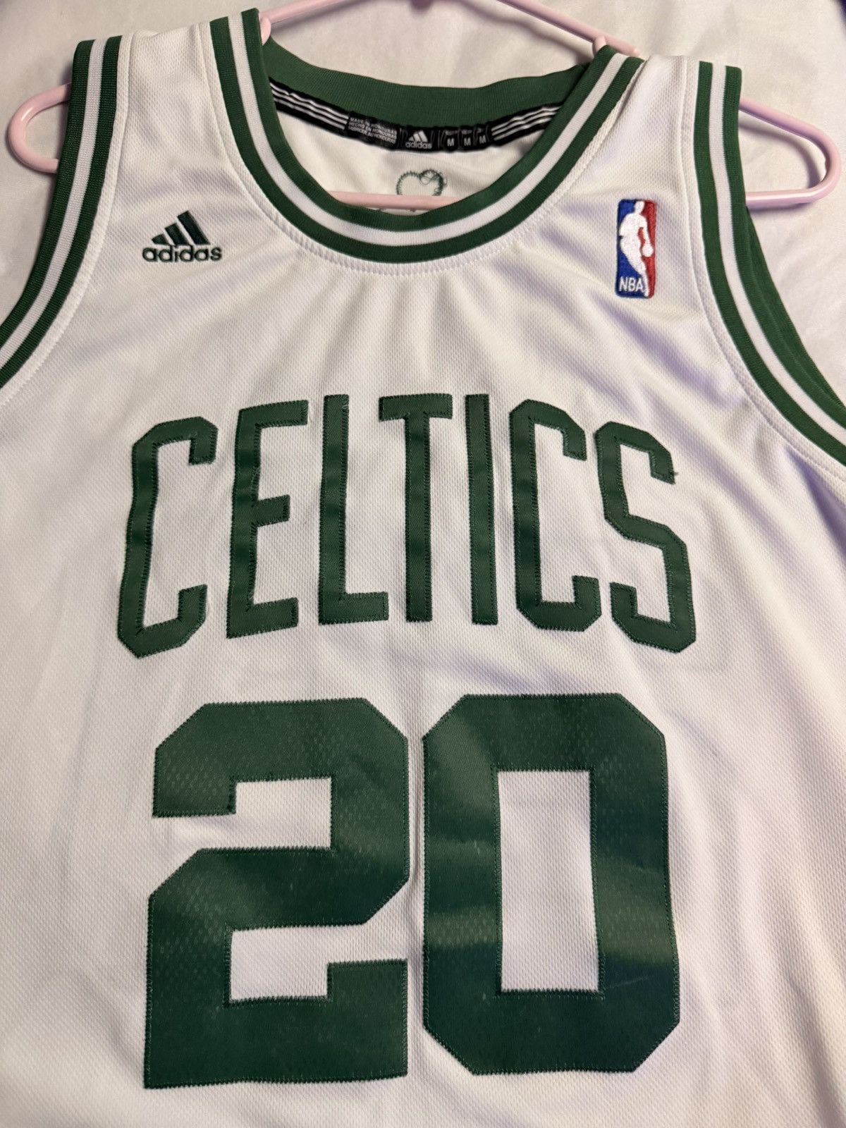 Adidas × Vintage Vintage 2008 Ray Allen Boston Celtics Finals Home Jersey Size US M / EU 48-50 / 2 - 8 Thumbnail