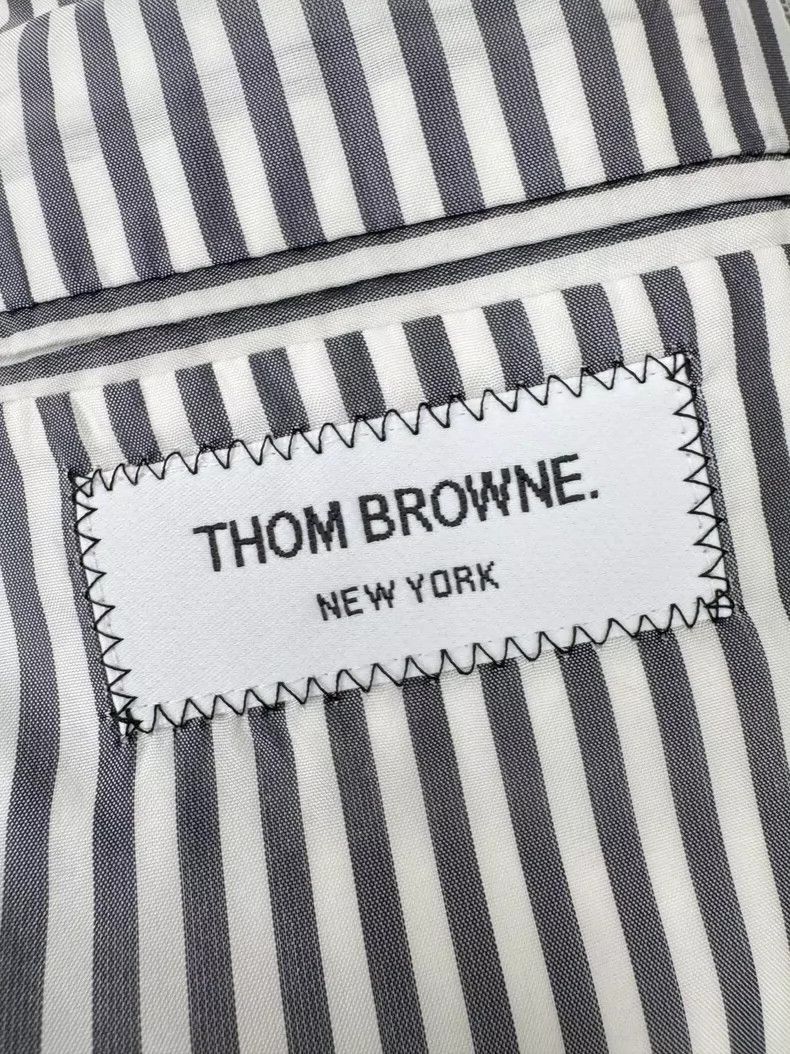 Thom Browne Thom Browne size0 A woolen plaid jacket Size 34S - 3 Thumbnail