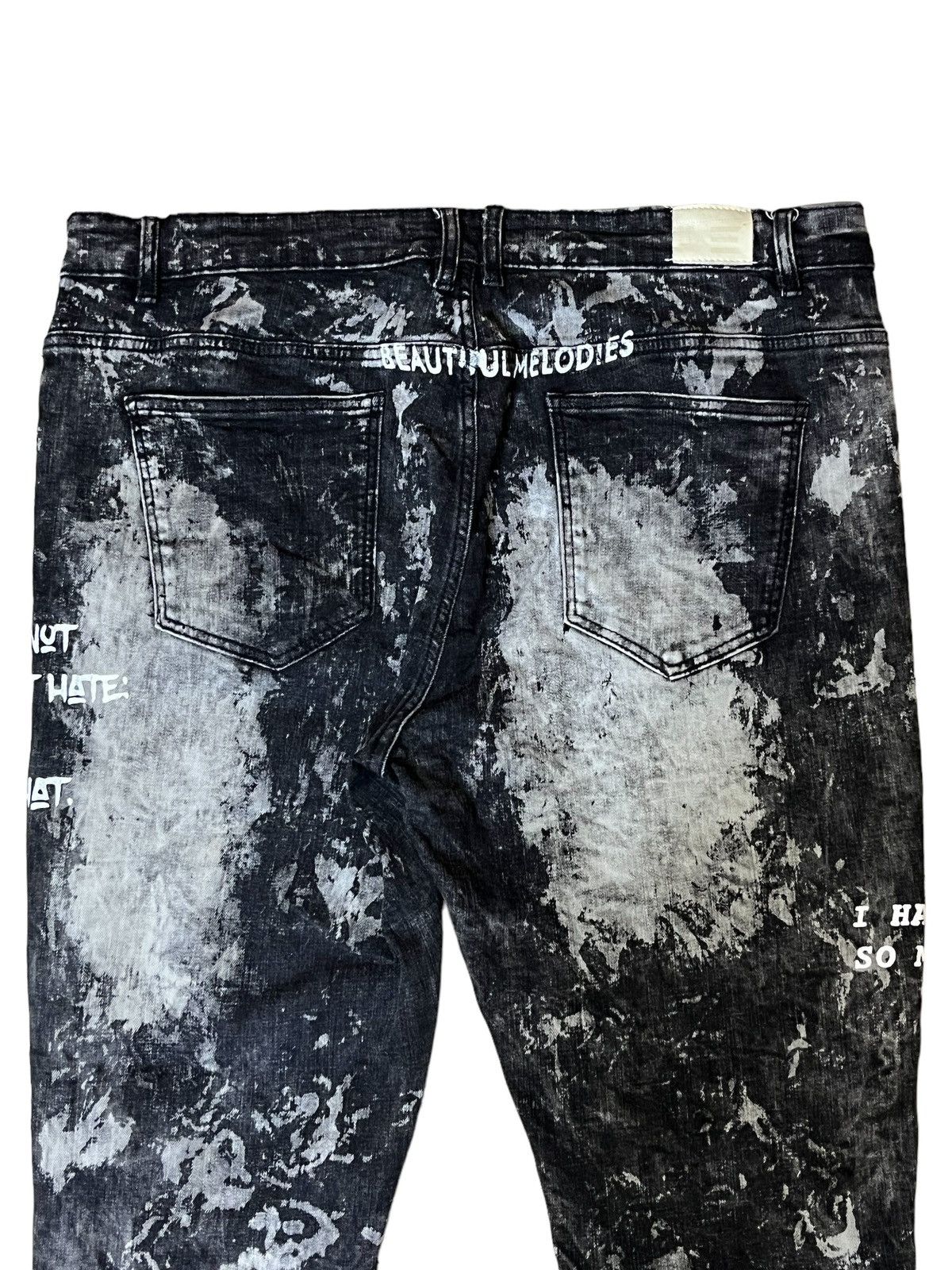 Embellish SICK🔥JAPANESE EMBELLISH STRETCH COTTON DISTRESS STYLE JEANS Size US 40 / EU 56 - 10 Thumbnail
