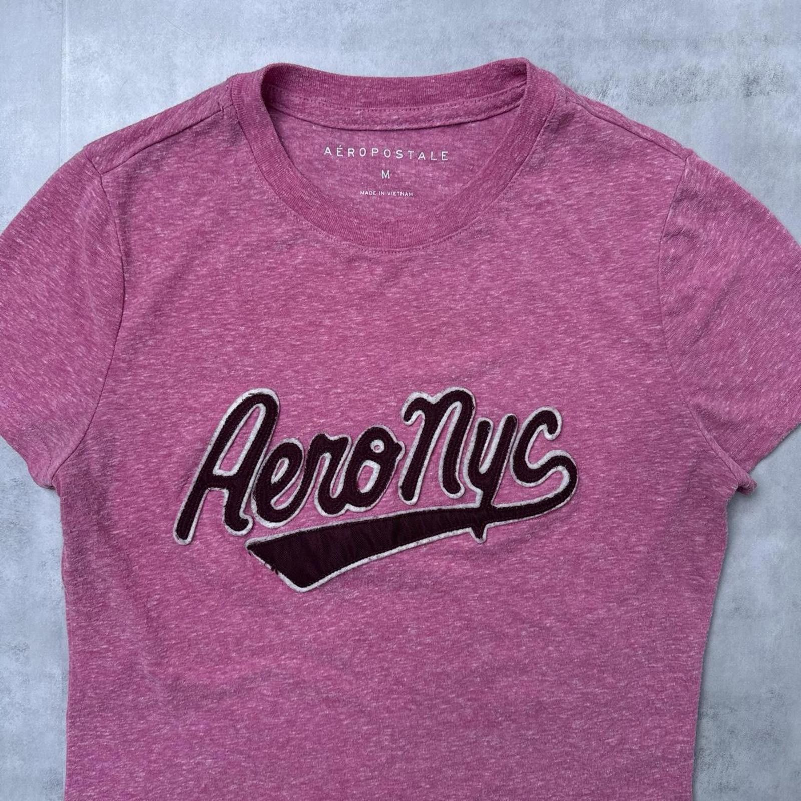 Aeropostale Y2K Aeropostale NYC Pink 00s t shirt Size US M / EU 48-50 / 2 - 4 Thumbnail
