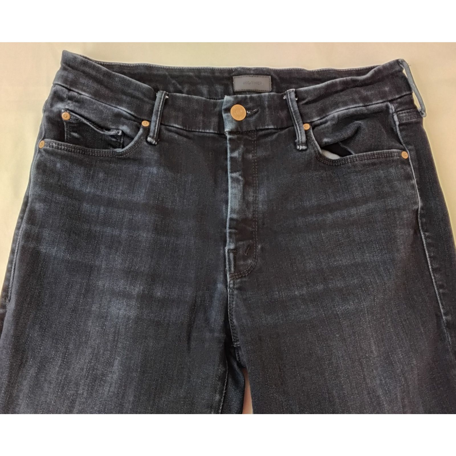 MOTHER Mother The Super Looker After Party Wash Jeans Women's 28 Size 28" / US 6 / IT 42 - 6 Thumbnail